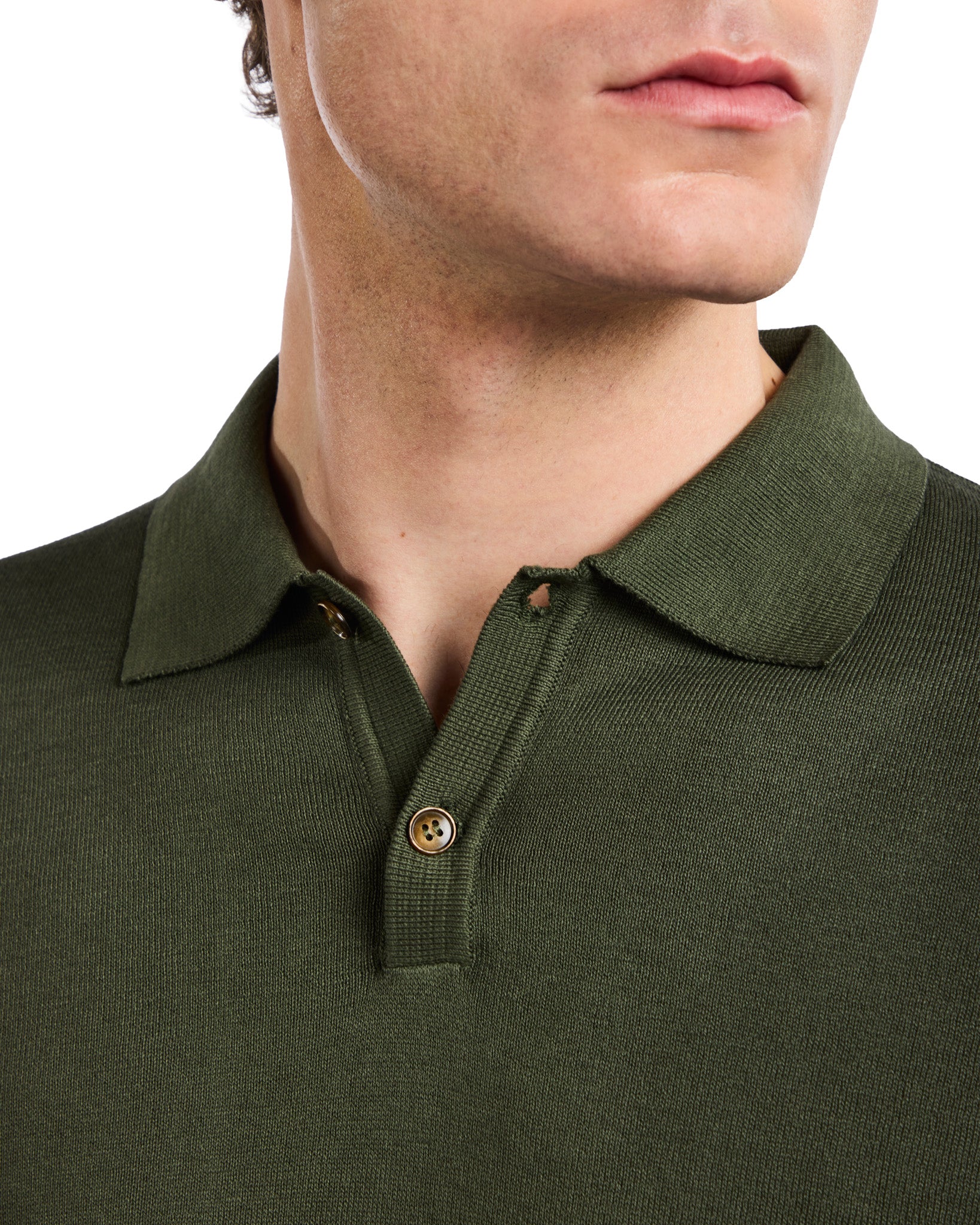 Polo Andrey in cotone militare