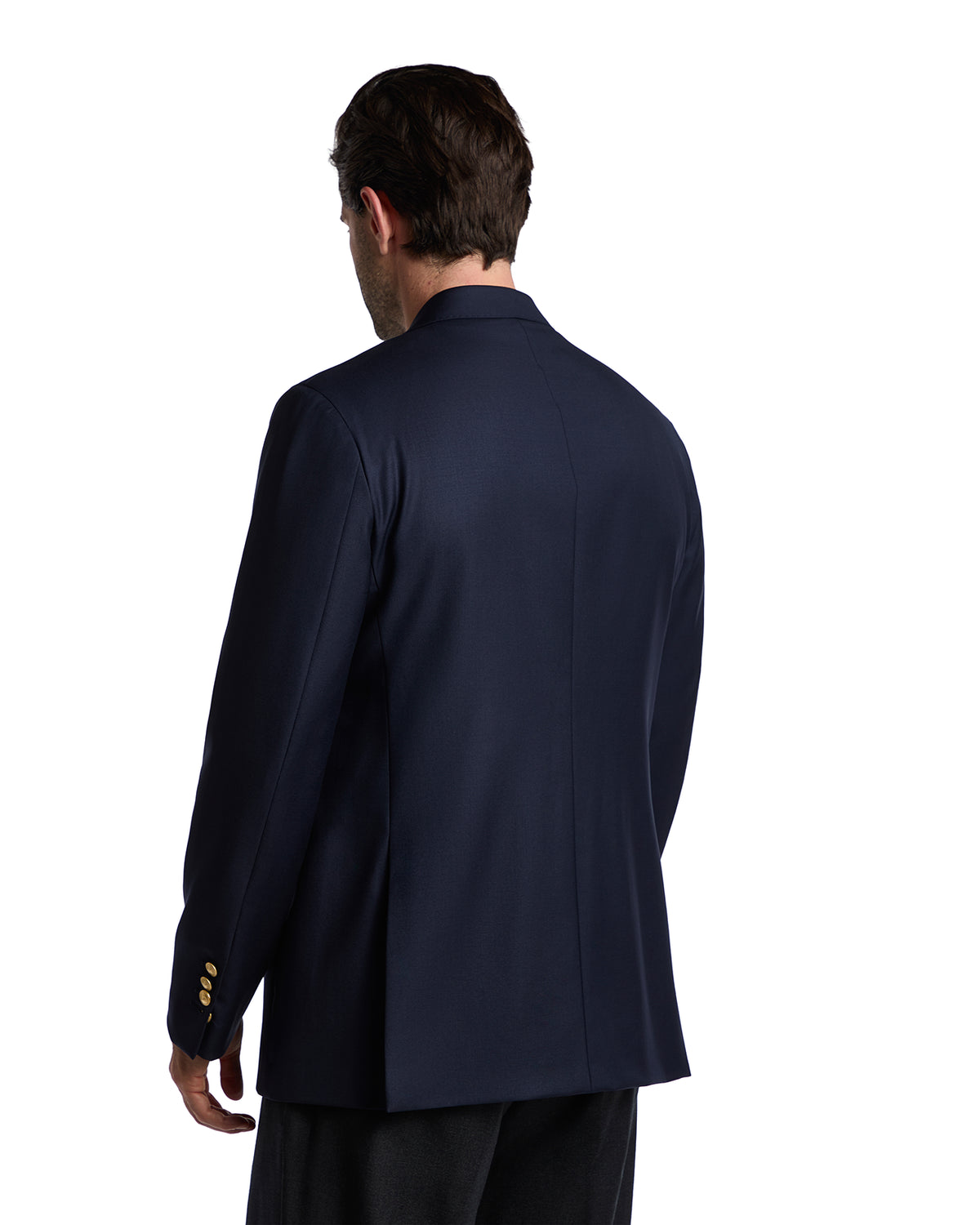 Blazer Roma in lana Perennial Canonico blu