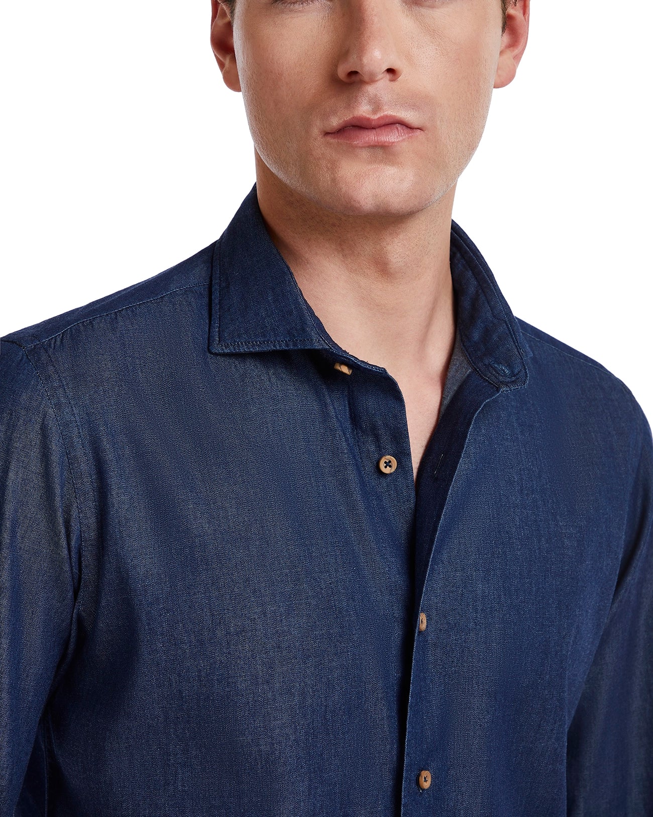 Mark camicia jeans lavaggio zero