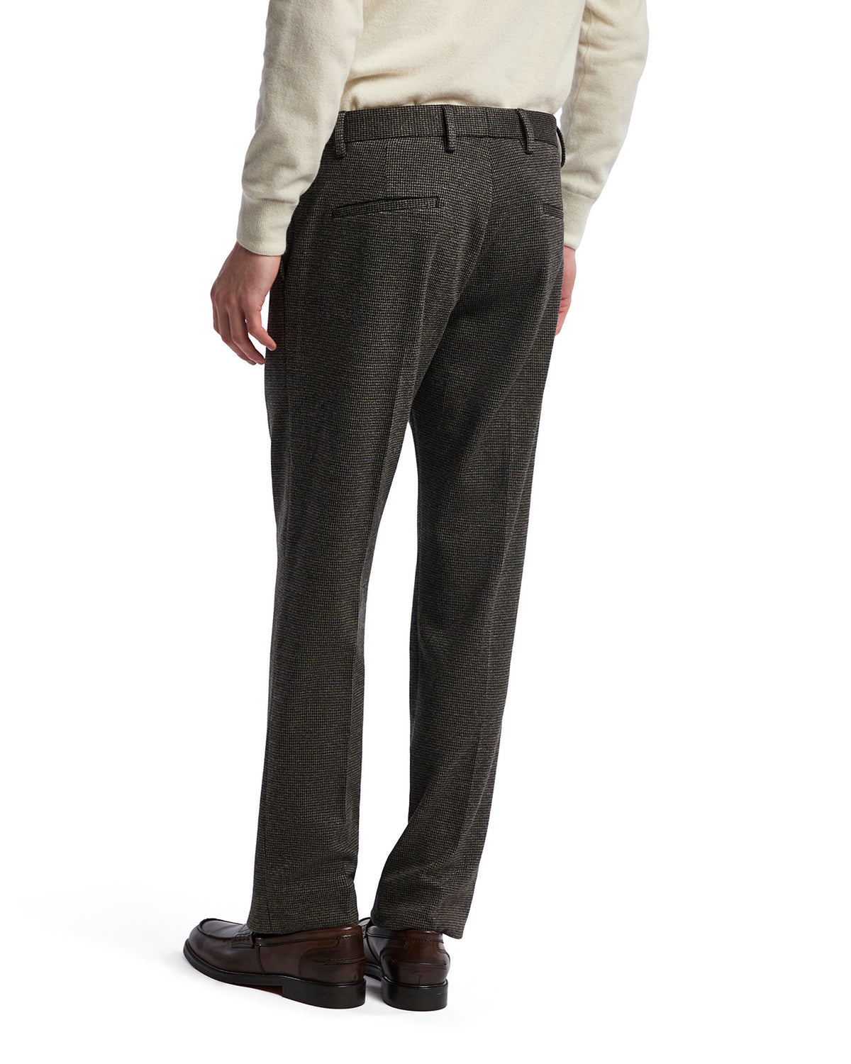 Pantalone Campiglio pied de poule verde