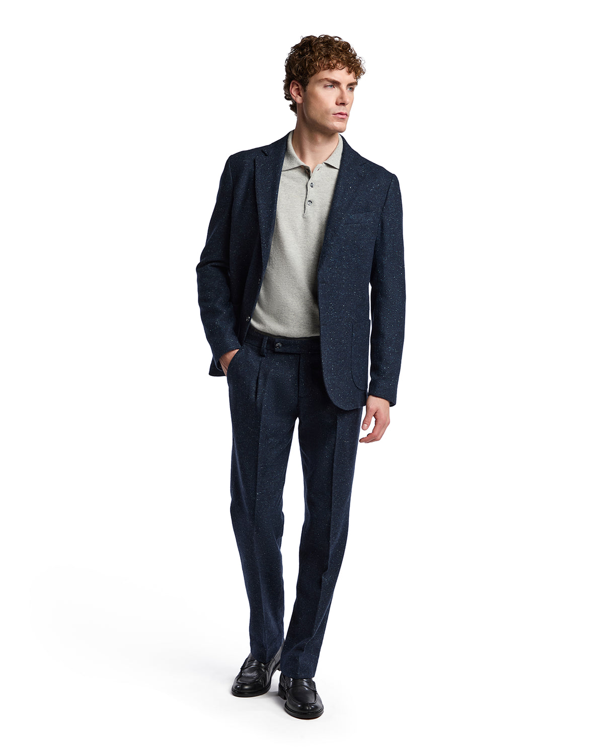 Pepe melange blue jacket