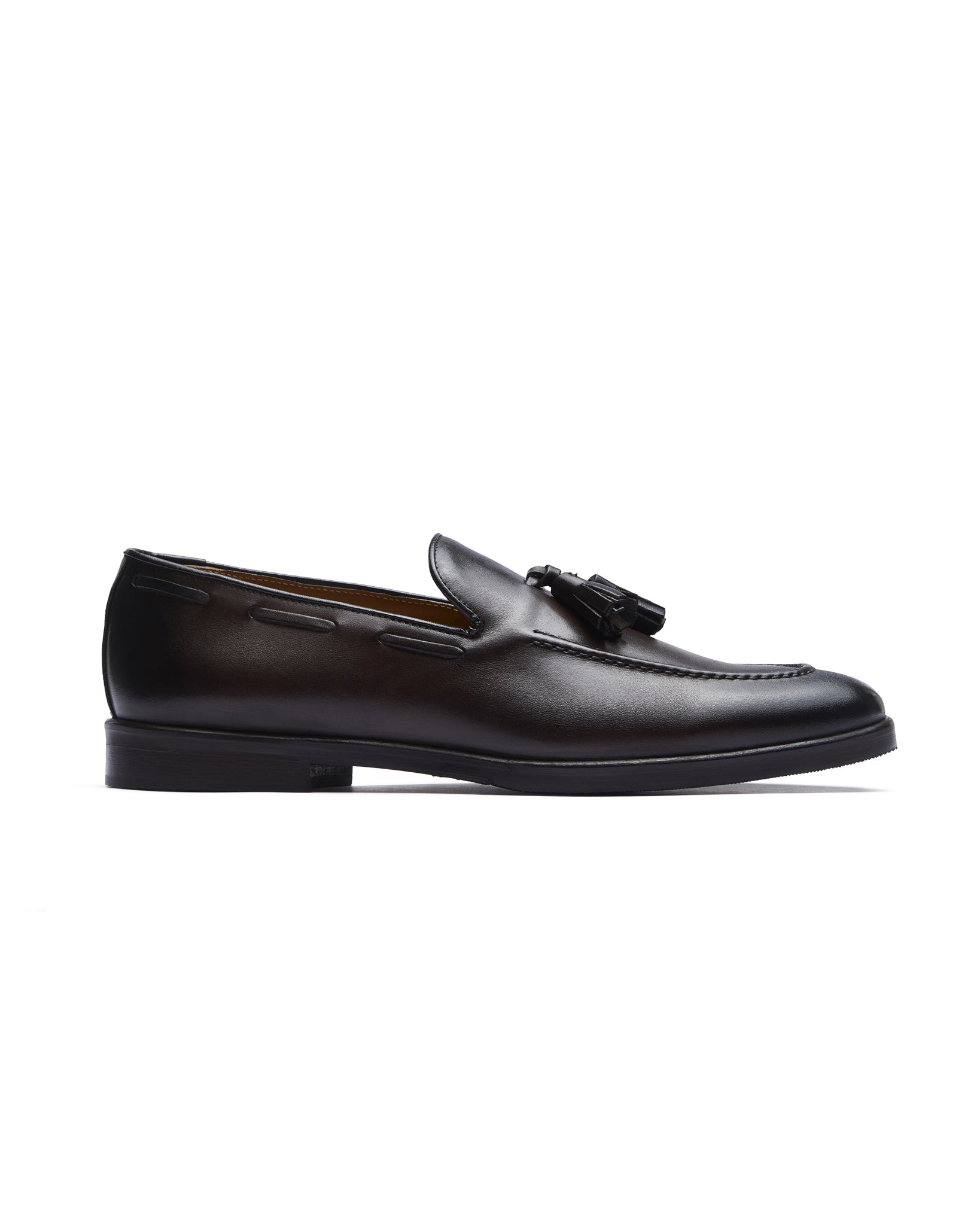 Jasper - dark brown leather moccasin