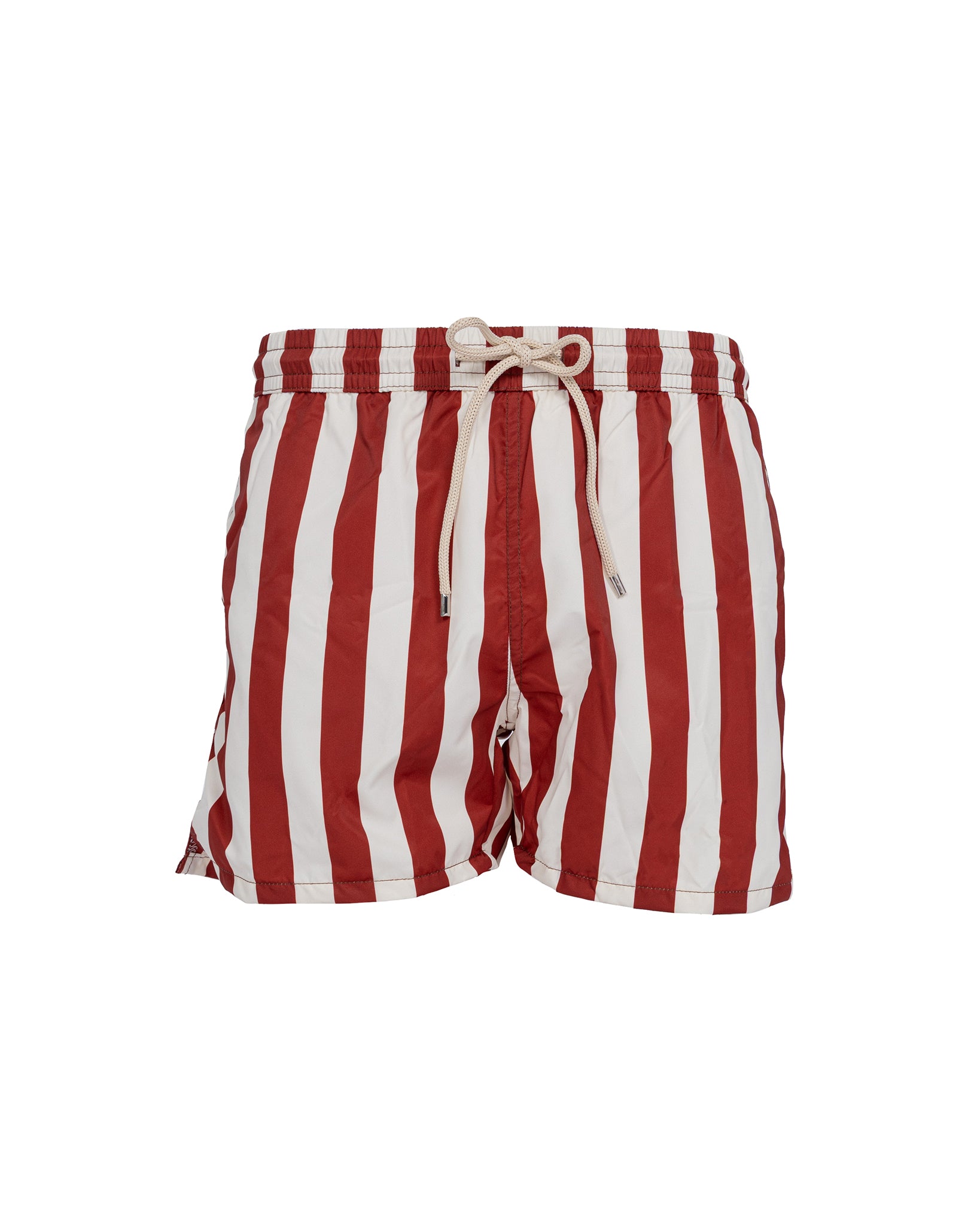 Line - costume da bagno riga bordeaux