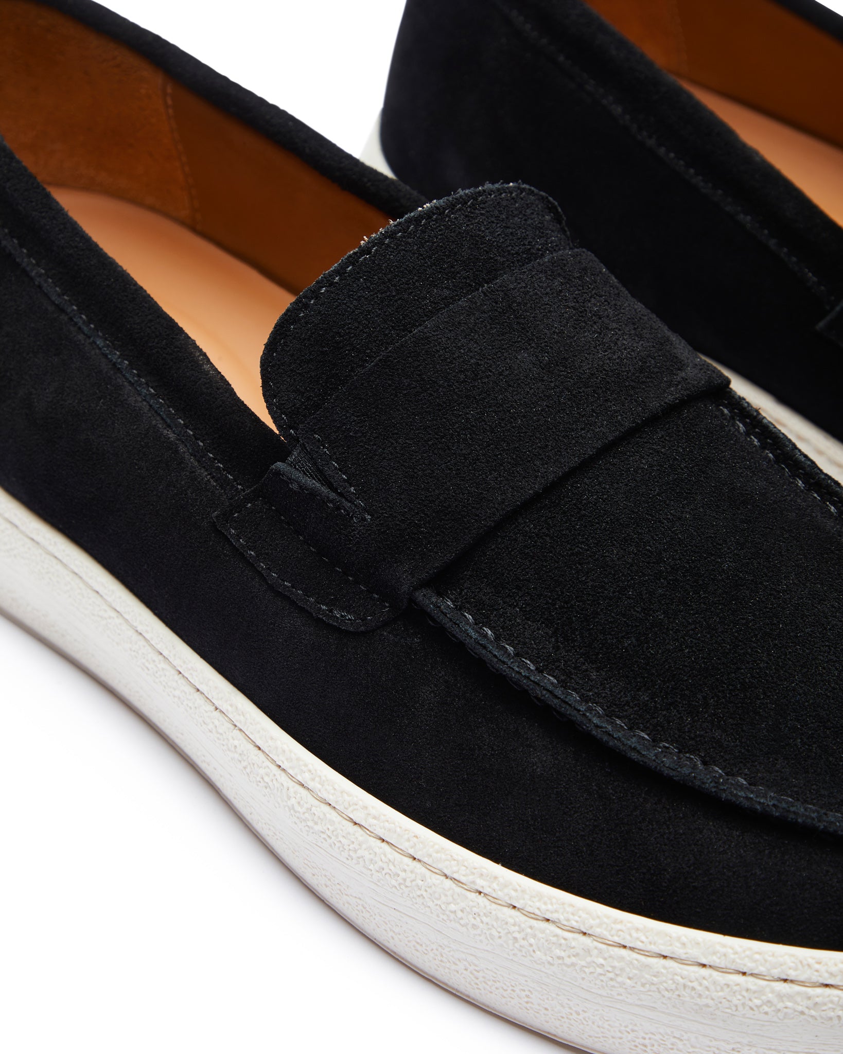 Slip-on Maxime de ante negro