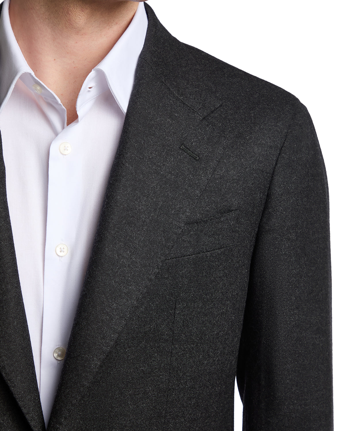 Veste Milano en flanelle Rugby Drago anthracite