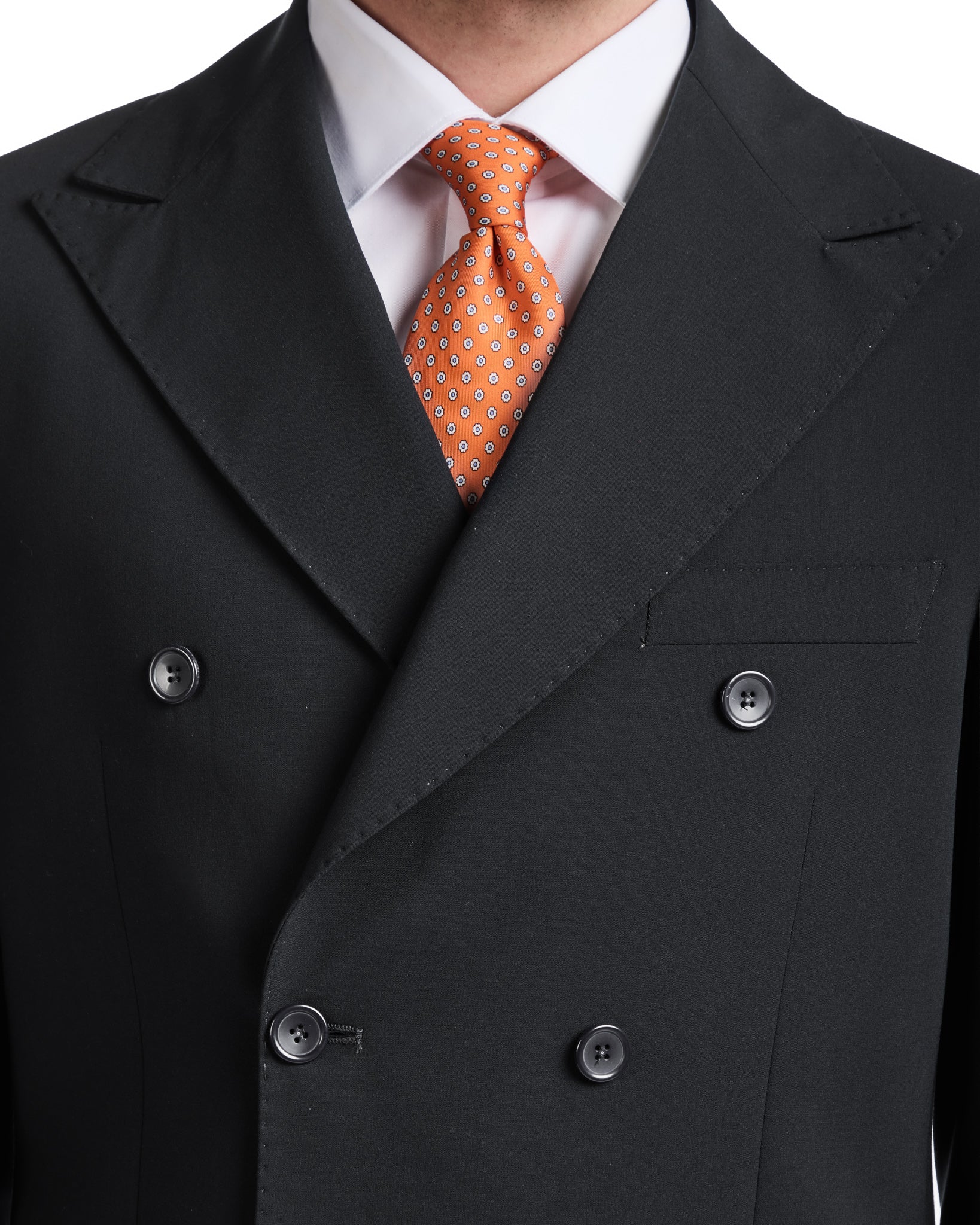 Abito Monaco doppiopetto nero