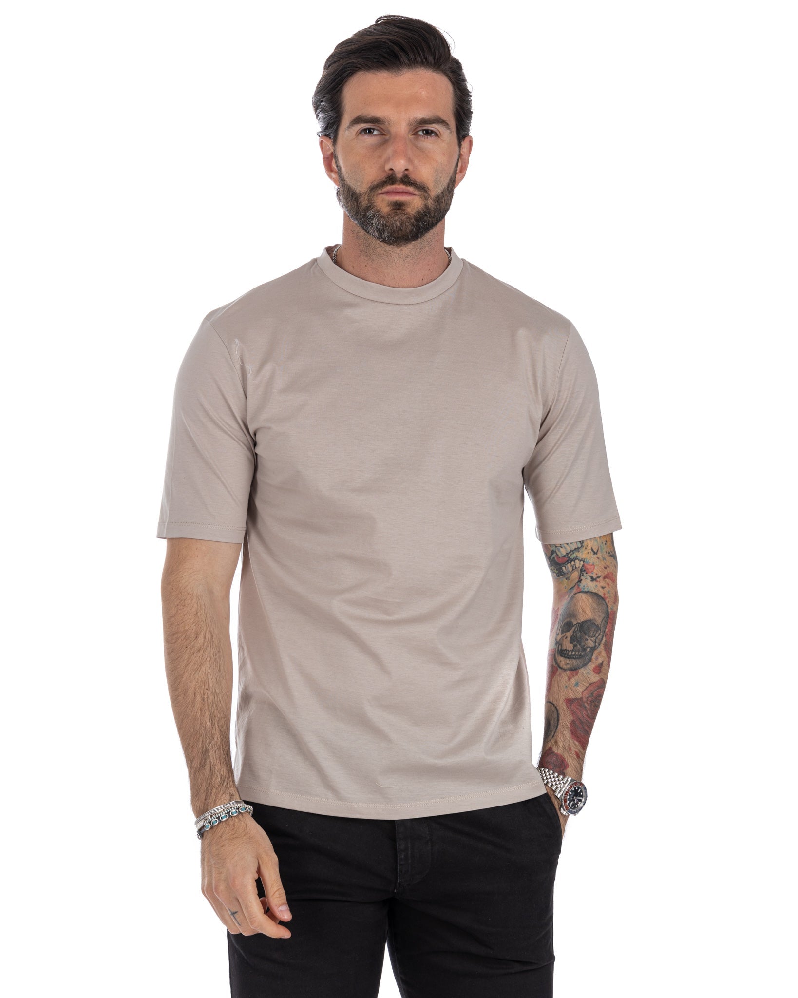 Glasgow - t-shirt grigia filo di scozia