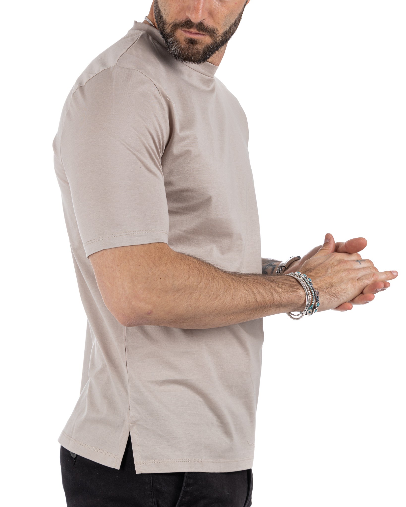 Glasgow - t-shirt grigia filo di scozia