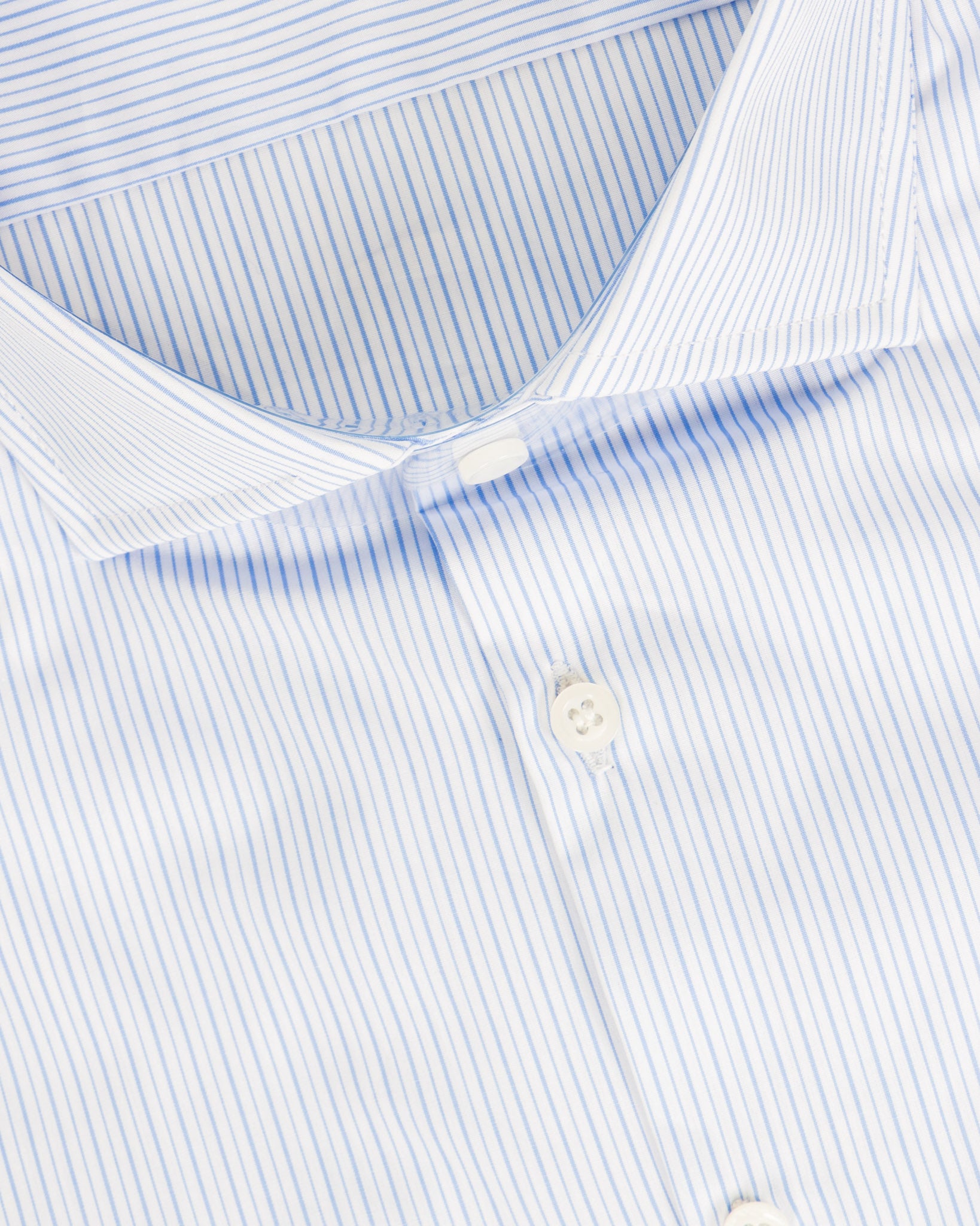 Chemise - slim fit mille rayures bleues