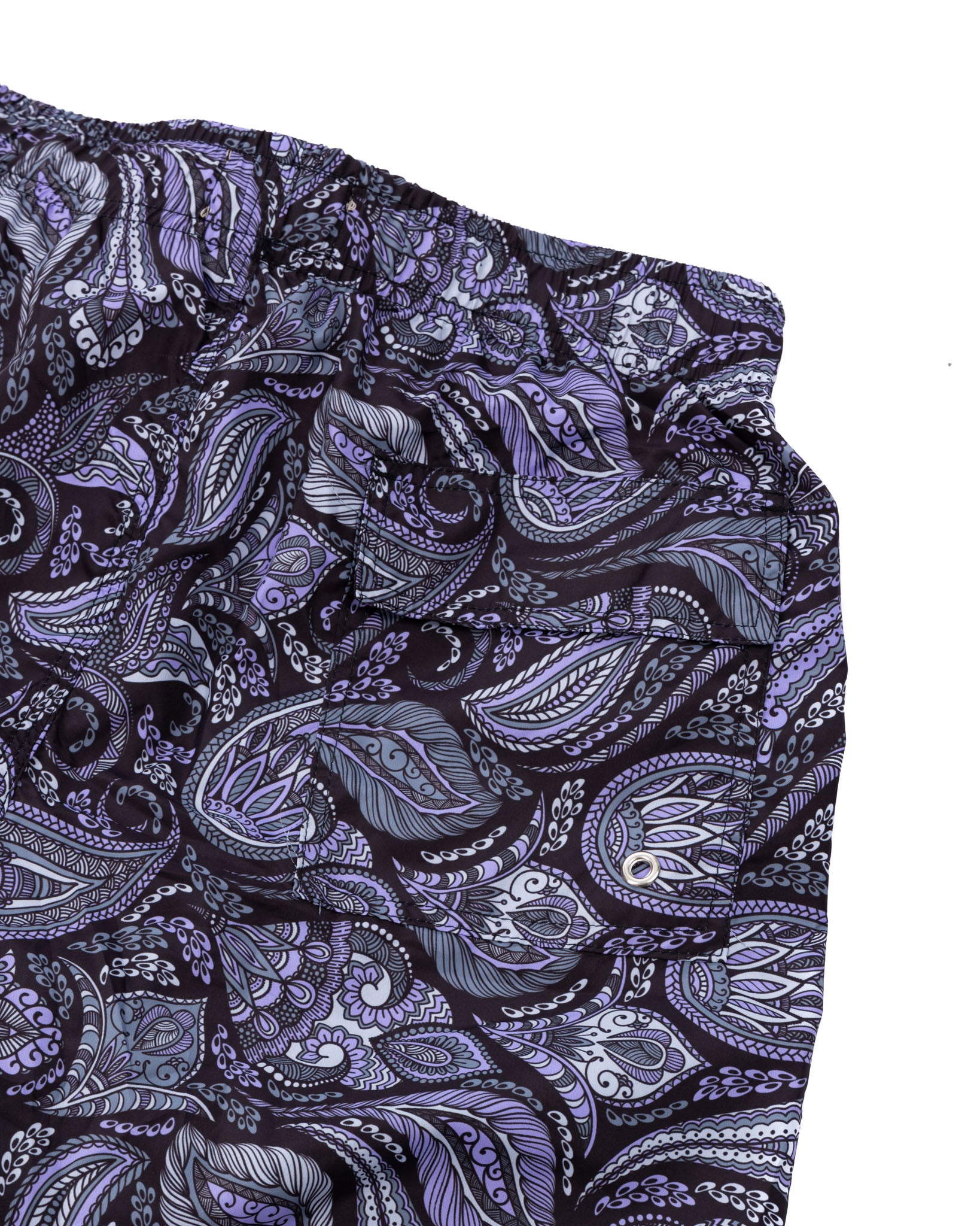 Paisley - black patterned swimsuit