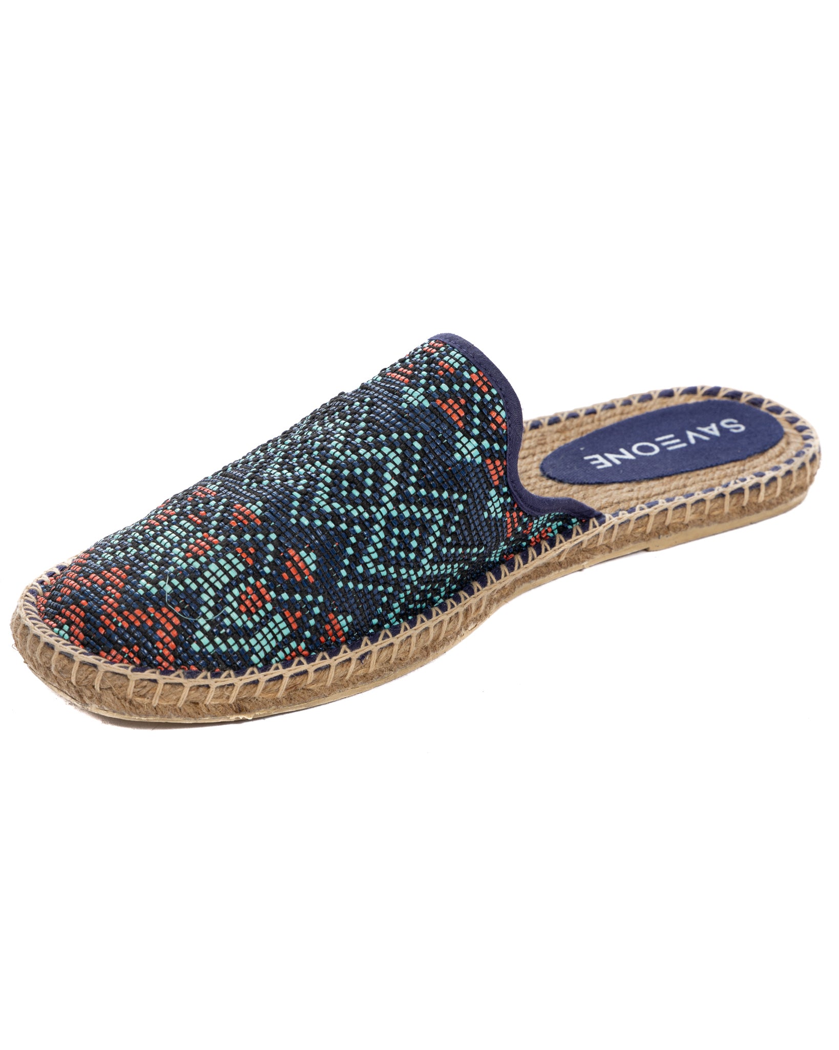 Portofino - mules espadrillas blu multicolor