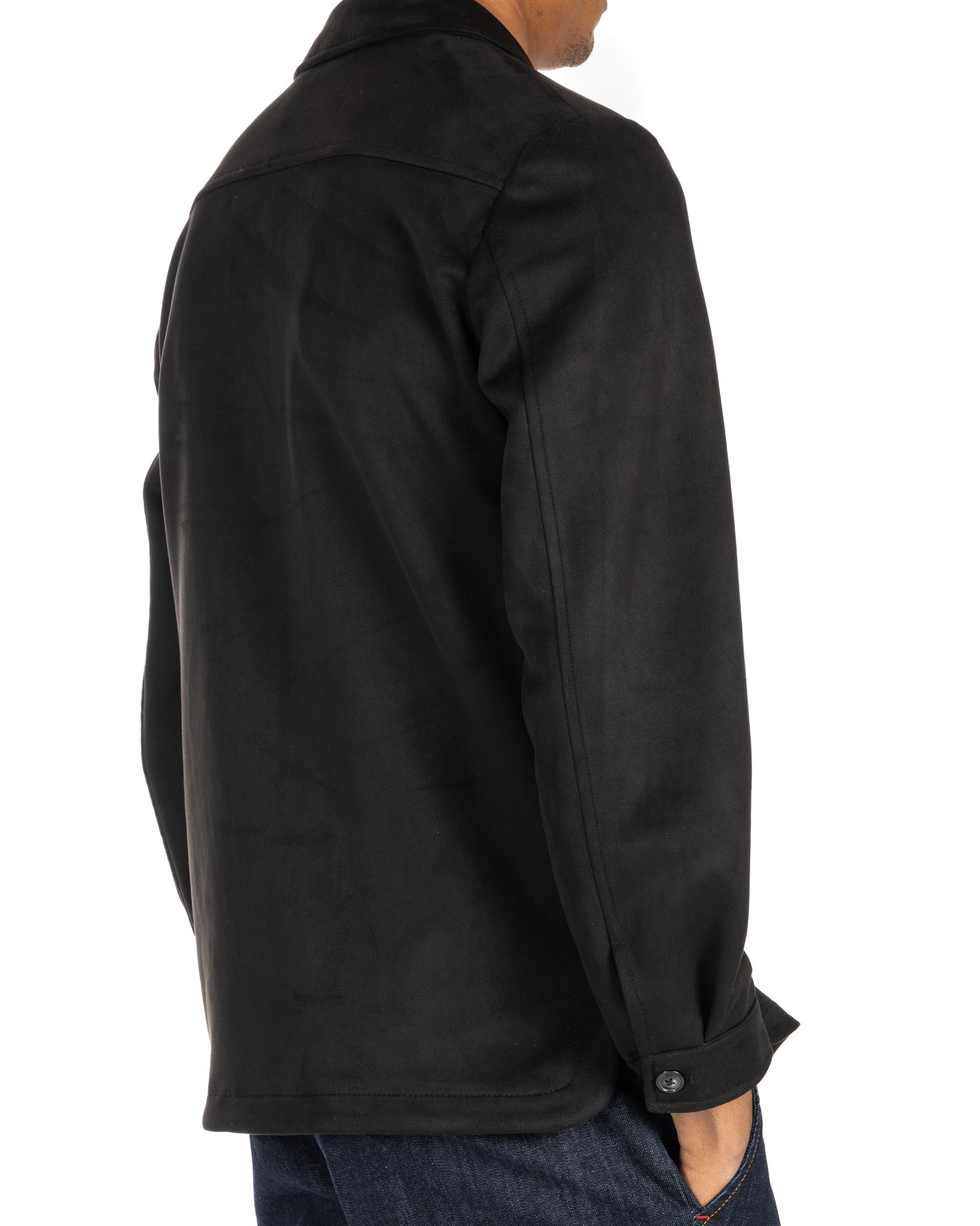 Meridion - black suede jacket