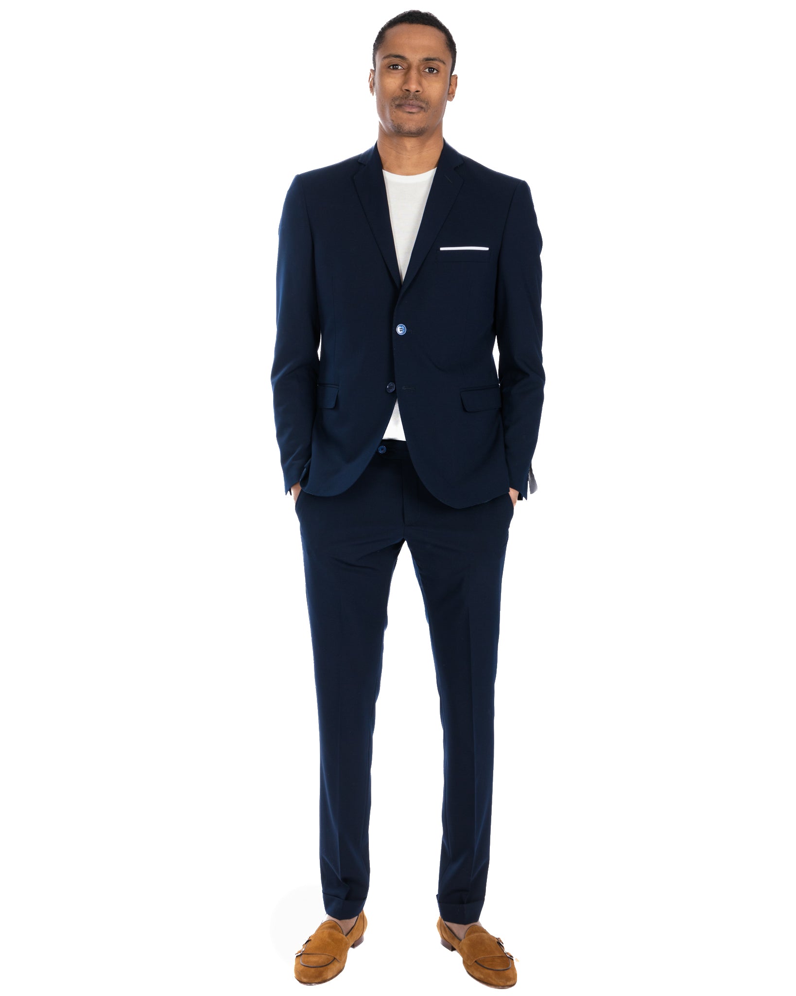 Berlin - dark blue basic dress