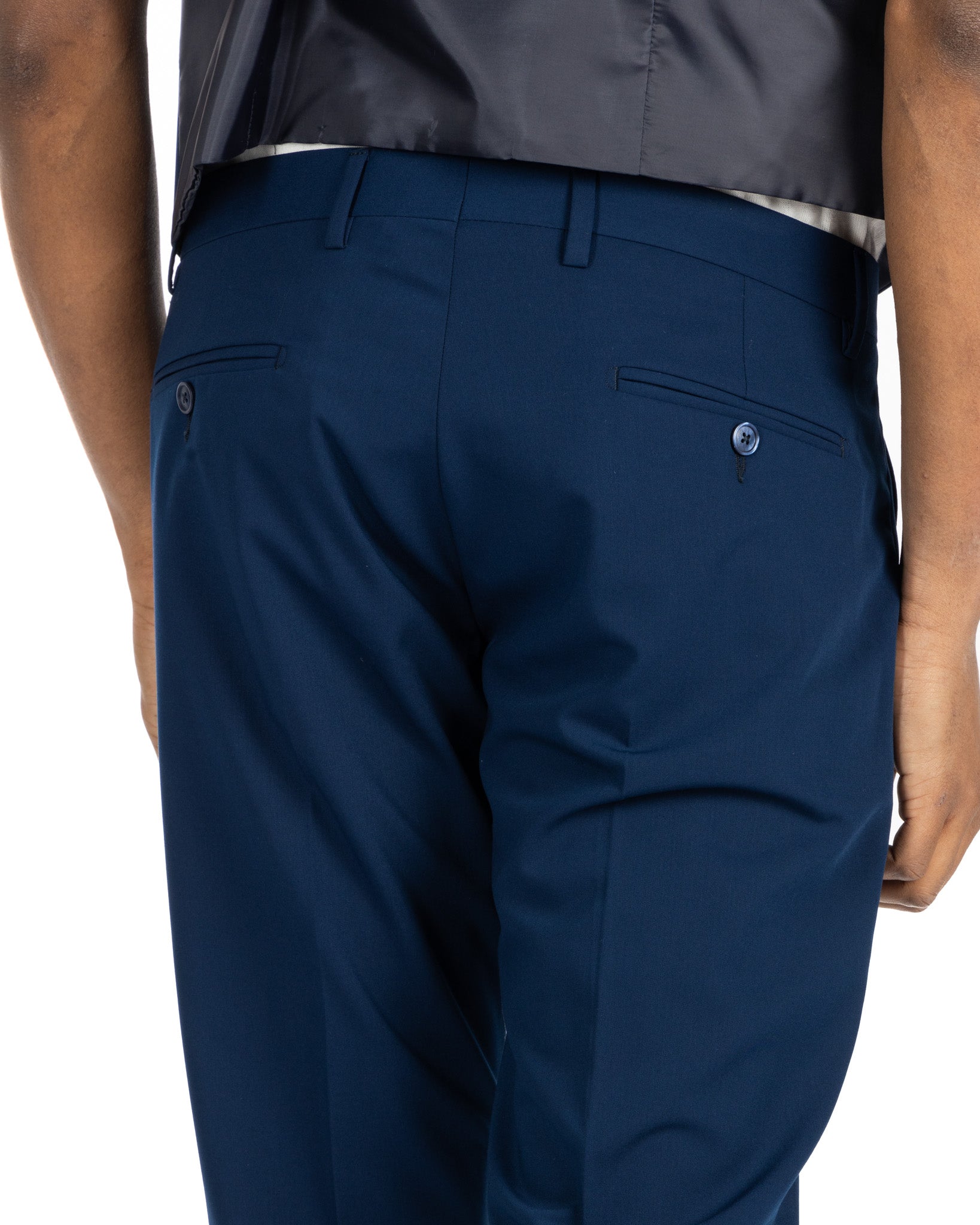 Brema - pantalone basic bluette