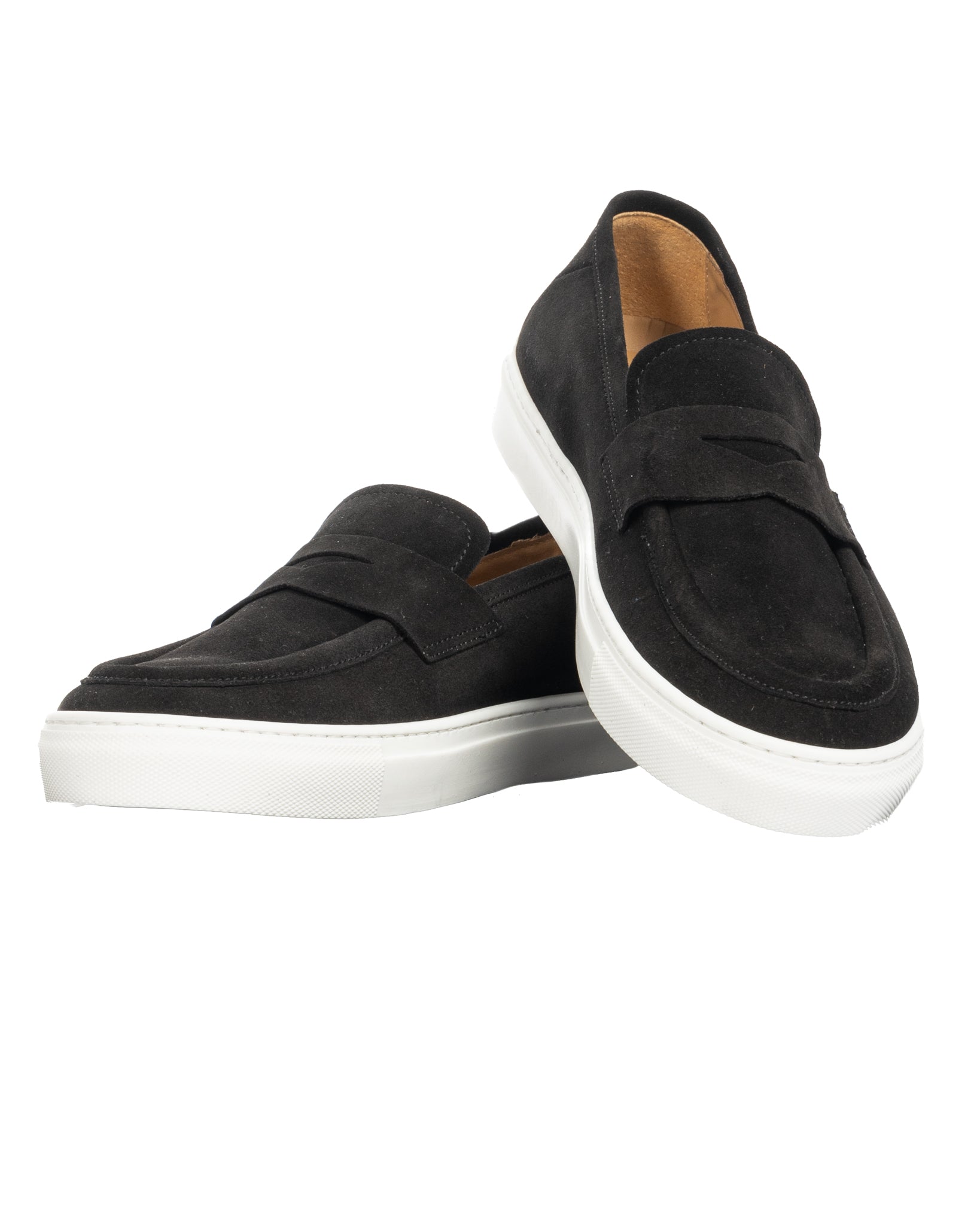 Salvador - slip-on scamosciata nera