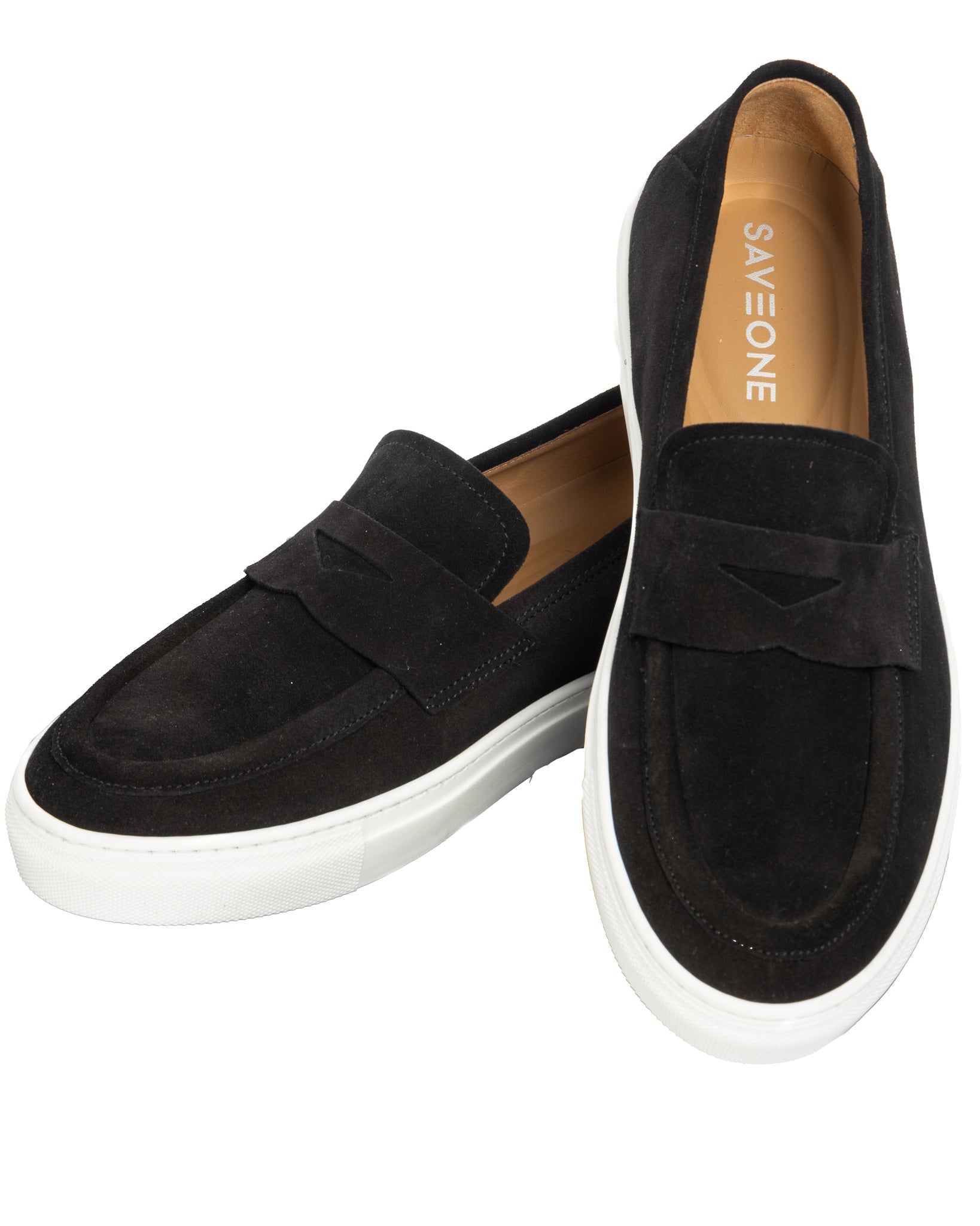 Salvador - slip-on scamosciata nera