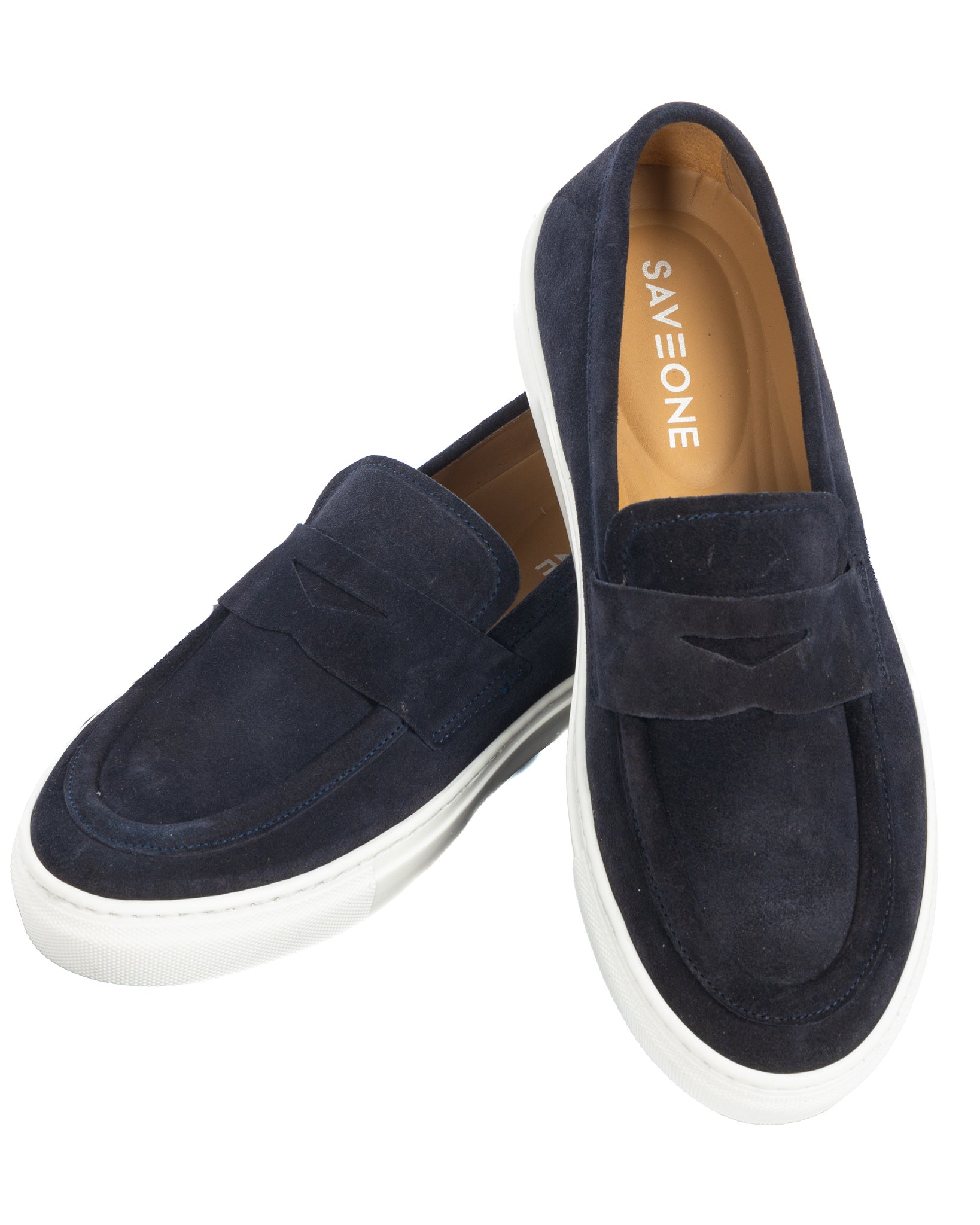 Salvador - slip-on scamosciata blu