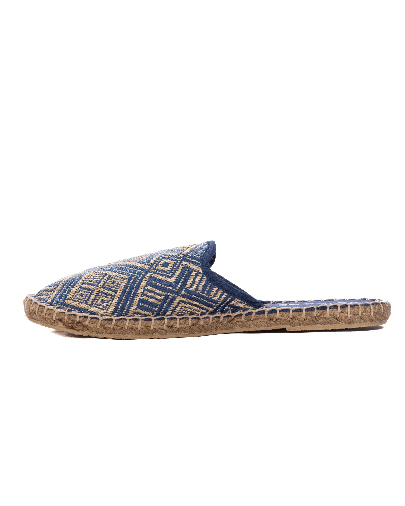 Portofino - mules alpargatas étnicas azules