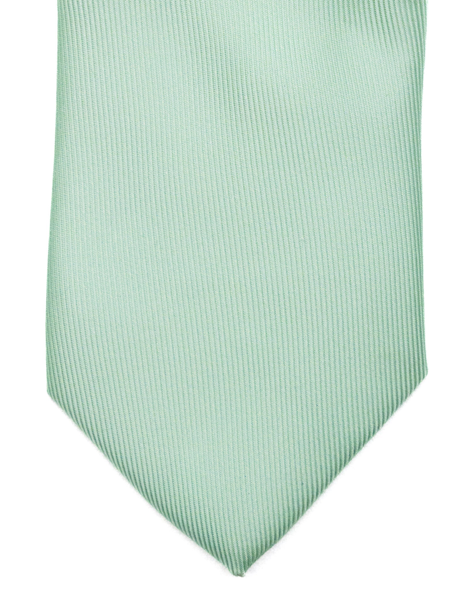 Tie - in blue woven silk