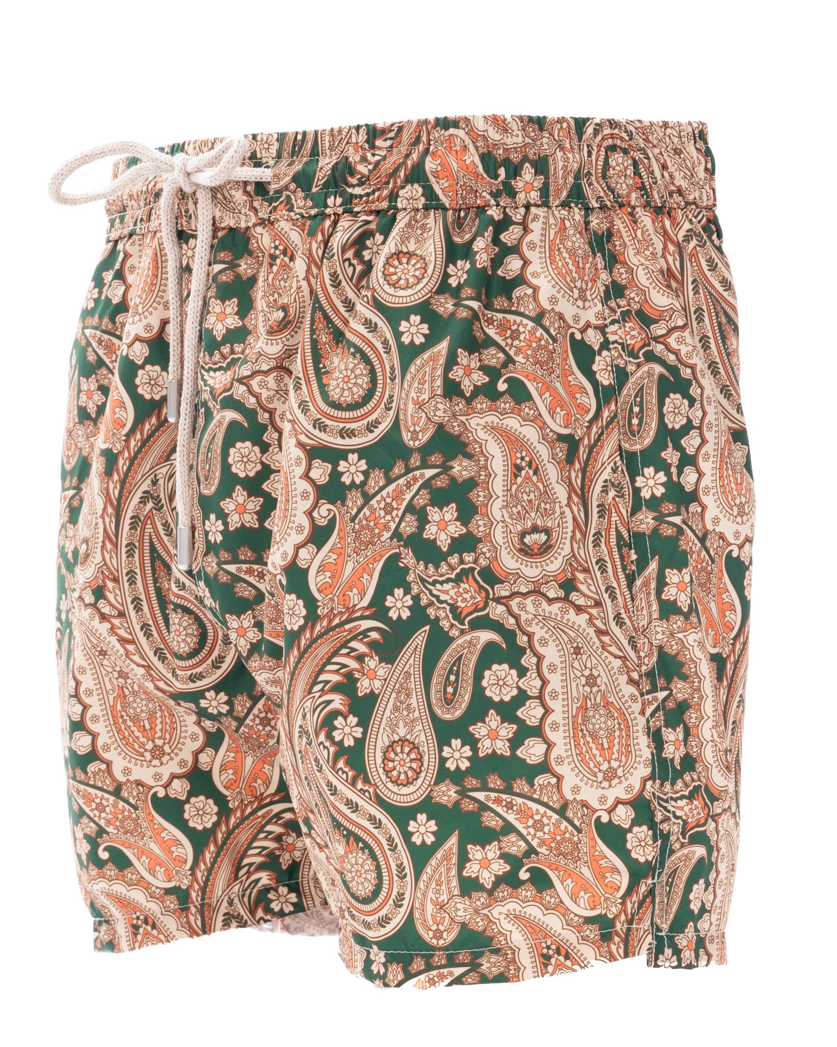 Tropea - traje de baño fantasía paisley verde