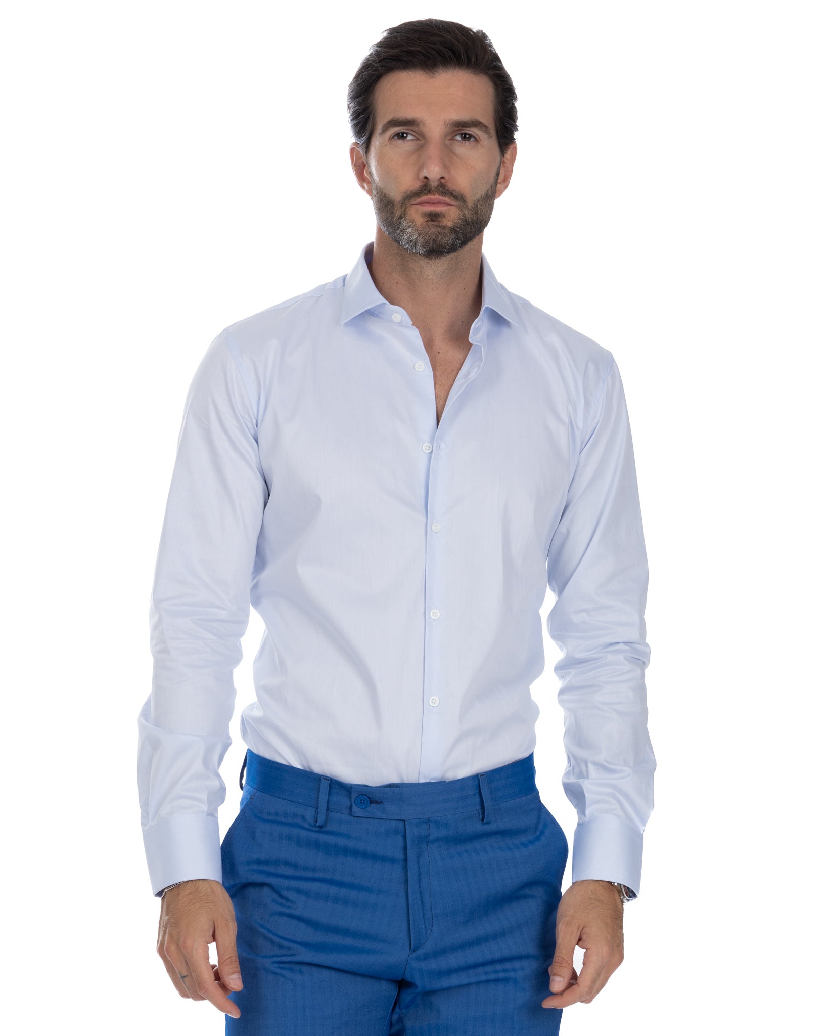 Desert - light blue twill shirt