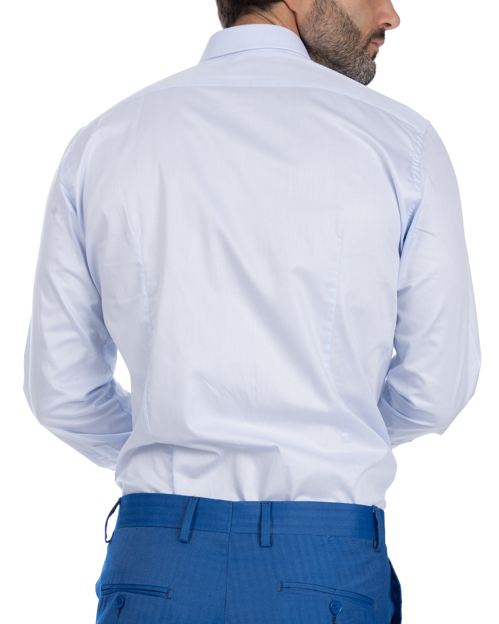 Desert - light blue twill shirt