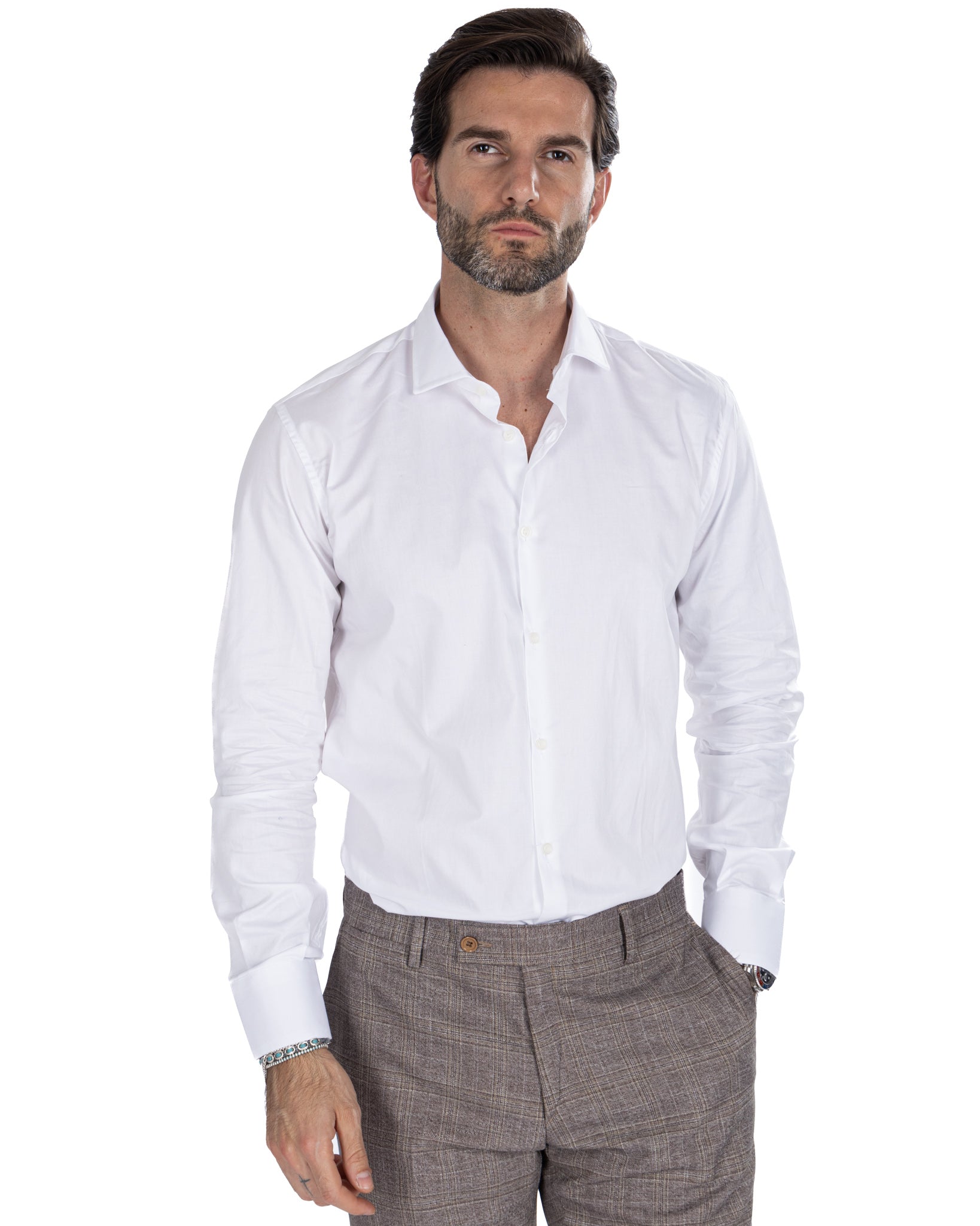 Desert - white twill shirt