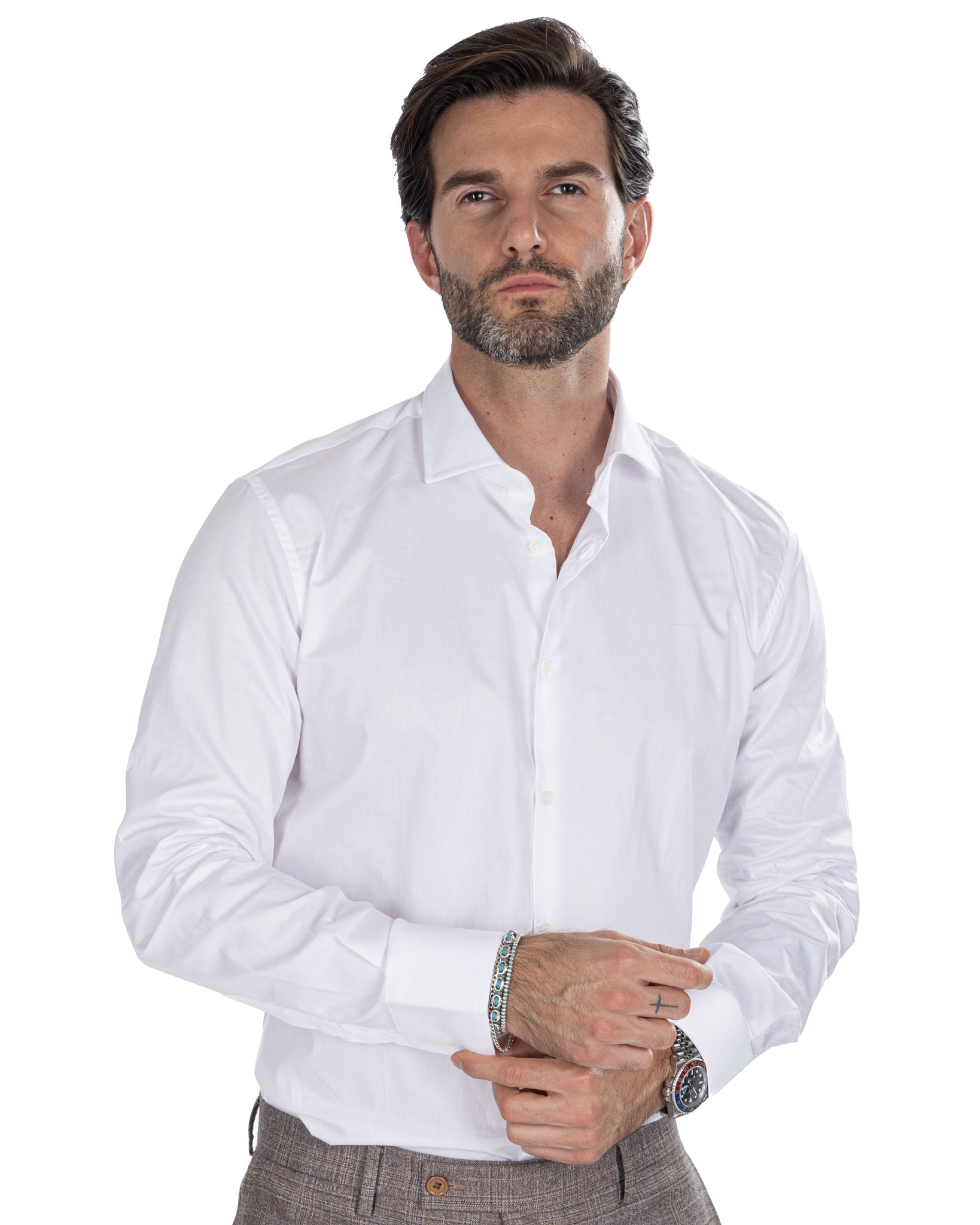 Desert - white twill shirt