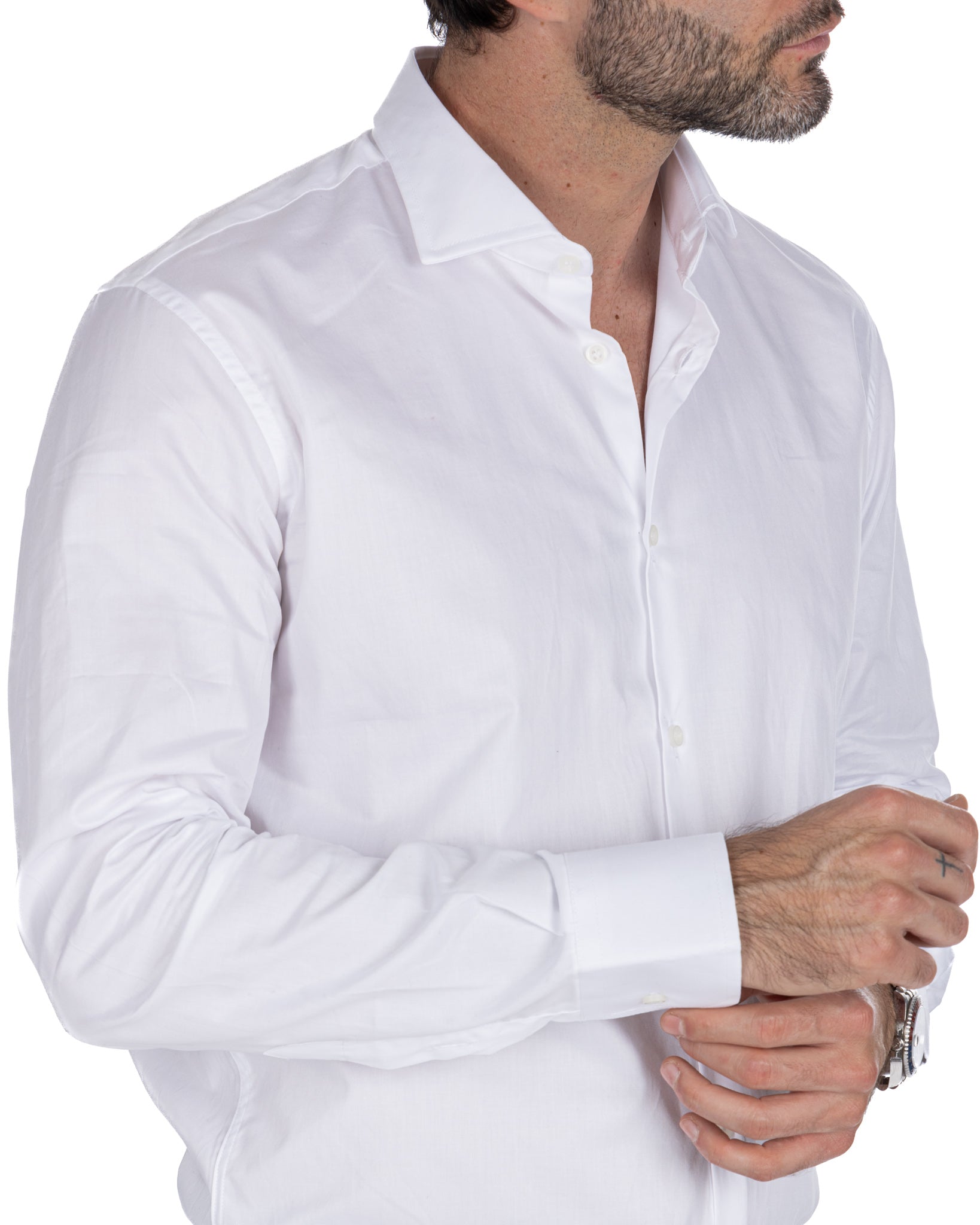 Desert - white twill shirt