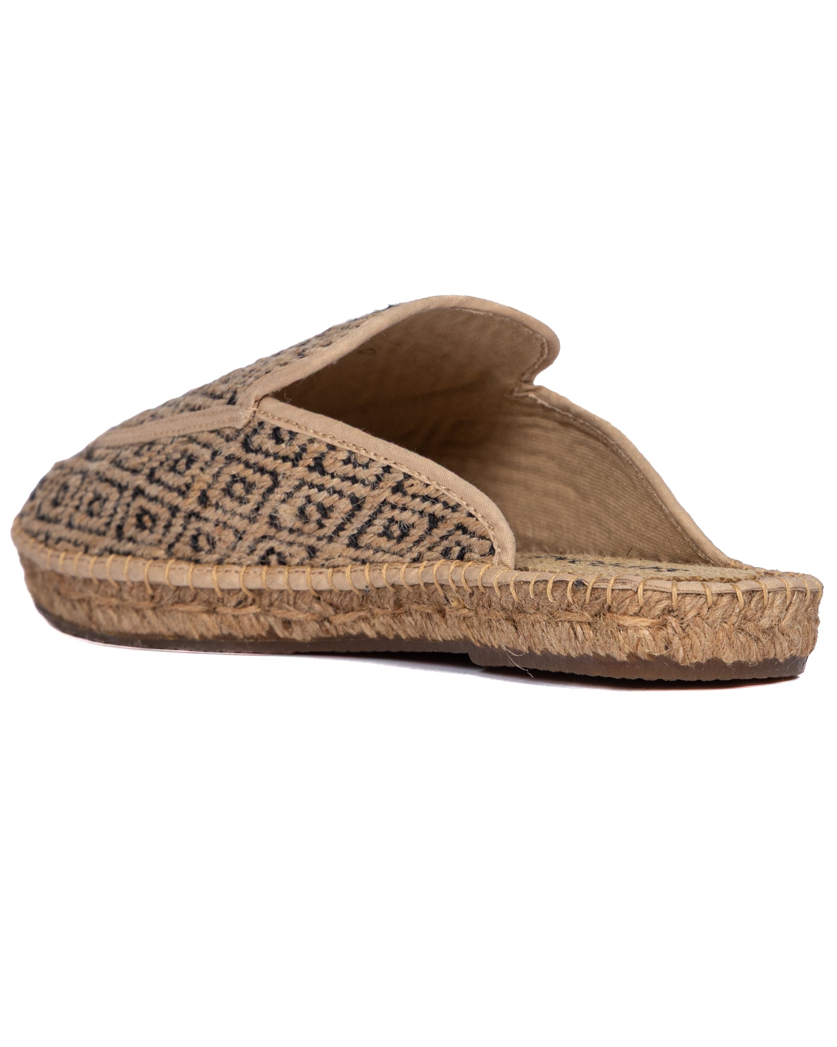 Sirolo - ethnic espadrilles mules brown
