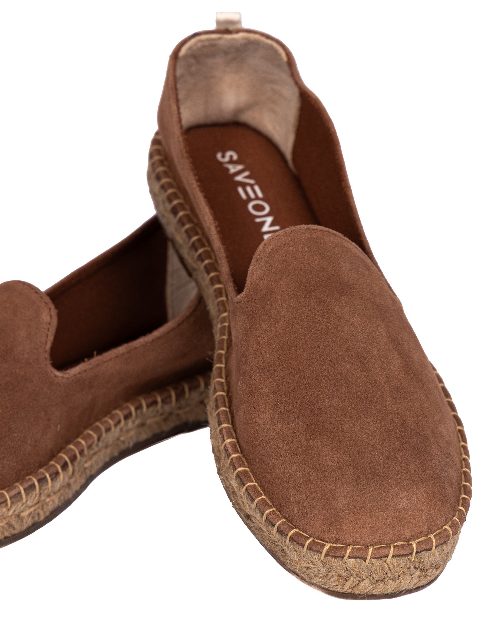Atene - espadrillas camoscio cammello