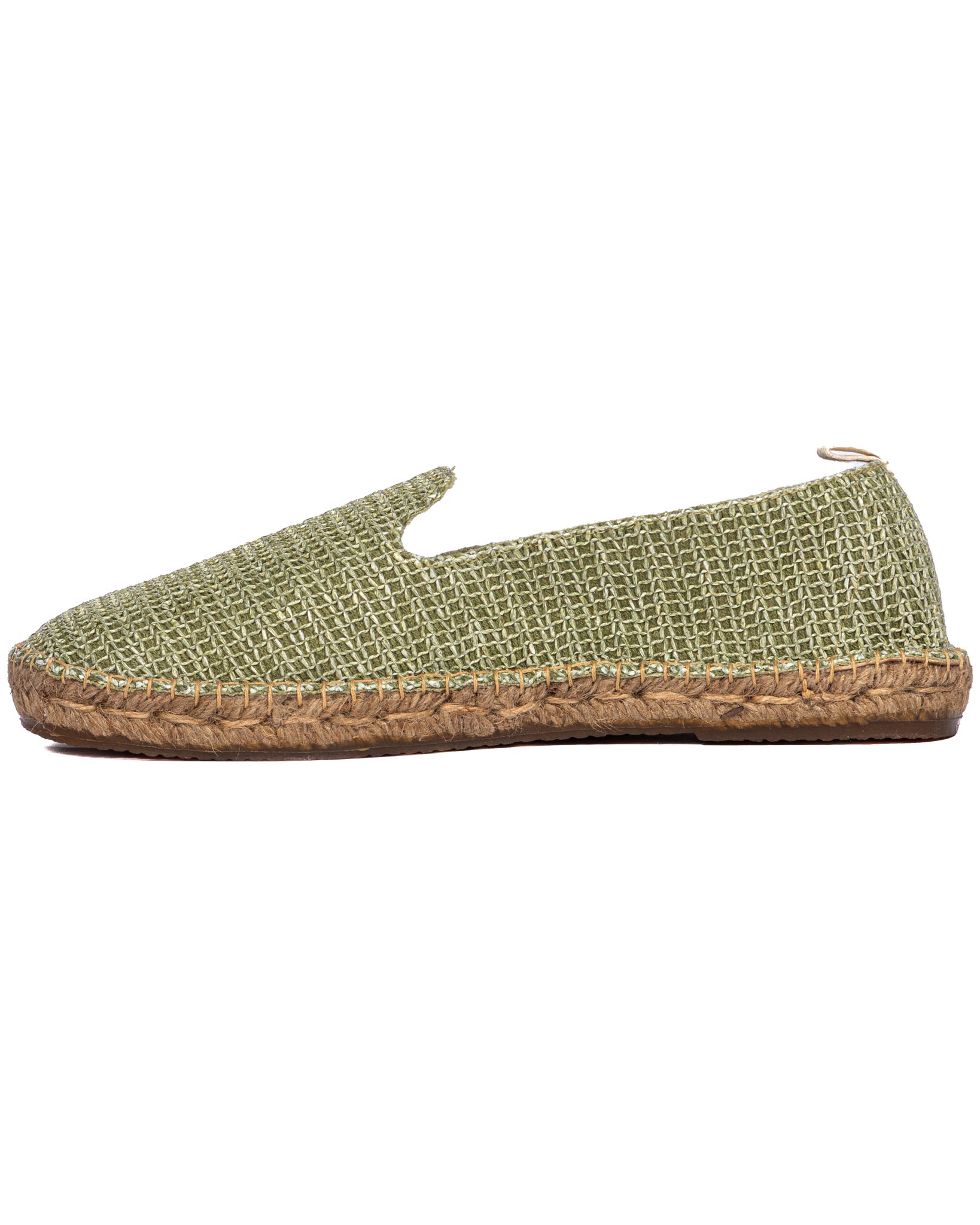 Gallipoli - espadrillas in rafia verde