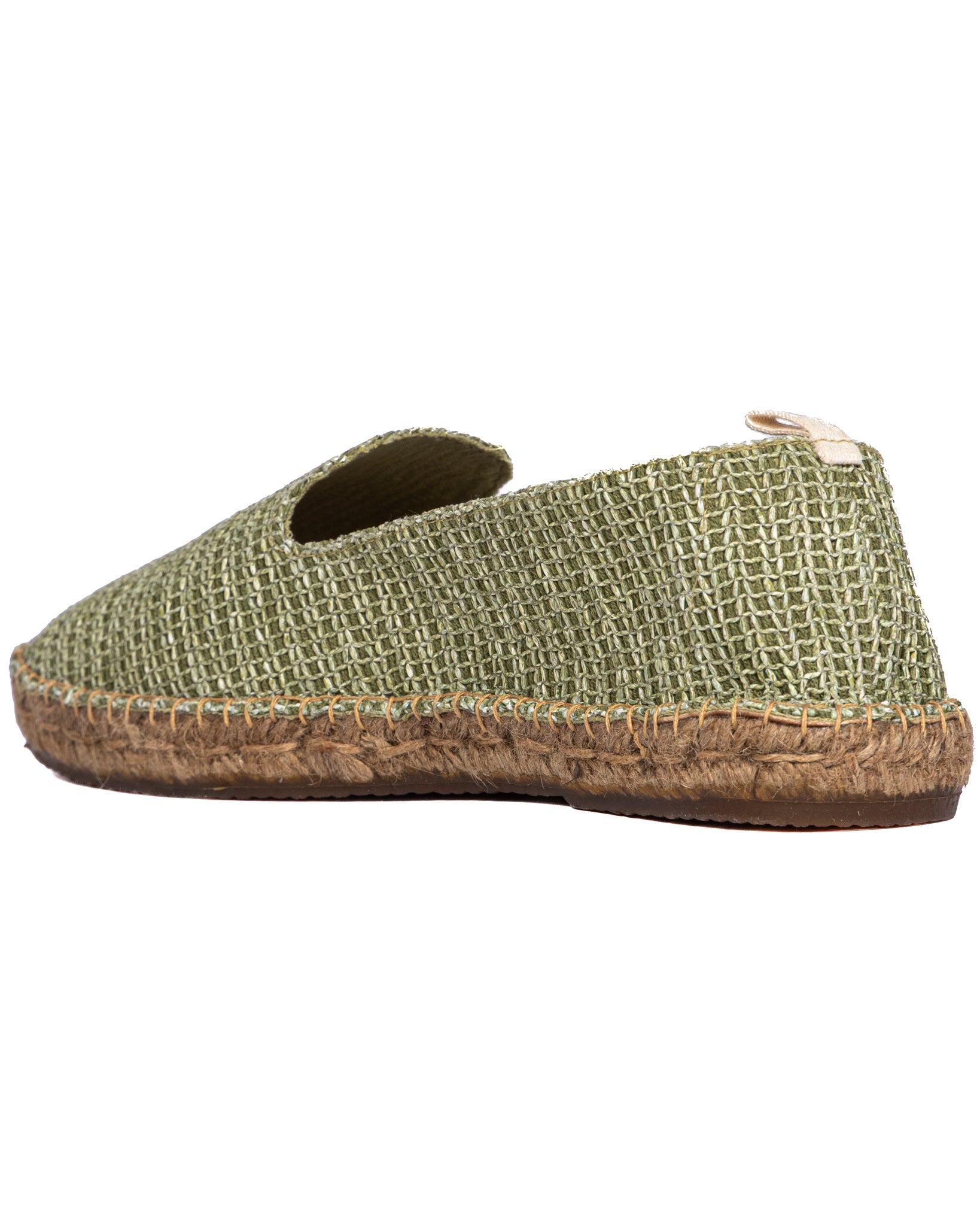 Gallipoli - espadrillas in rafia verde
