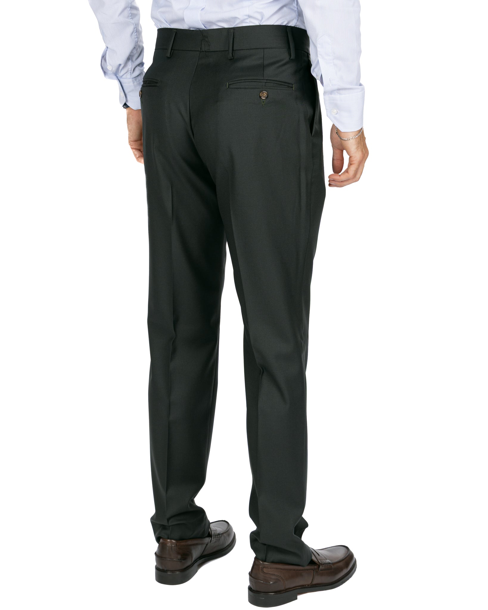 Pantalone Staten in lana Canonico militare