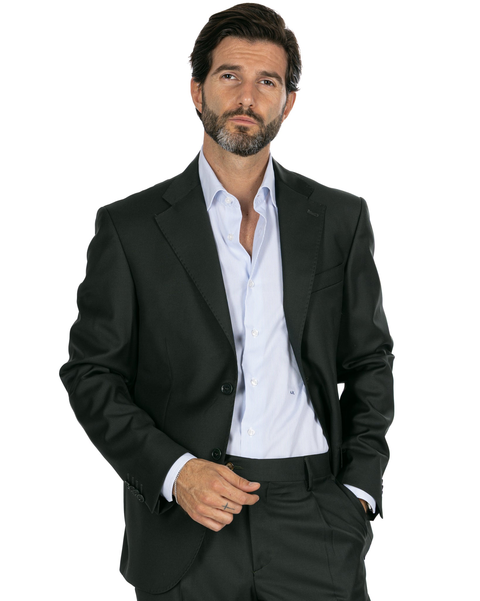 Veste New Jersey en laine canon militaire