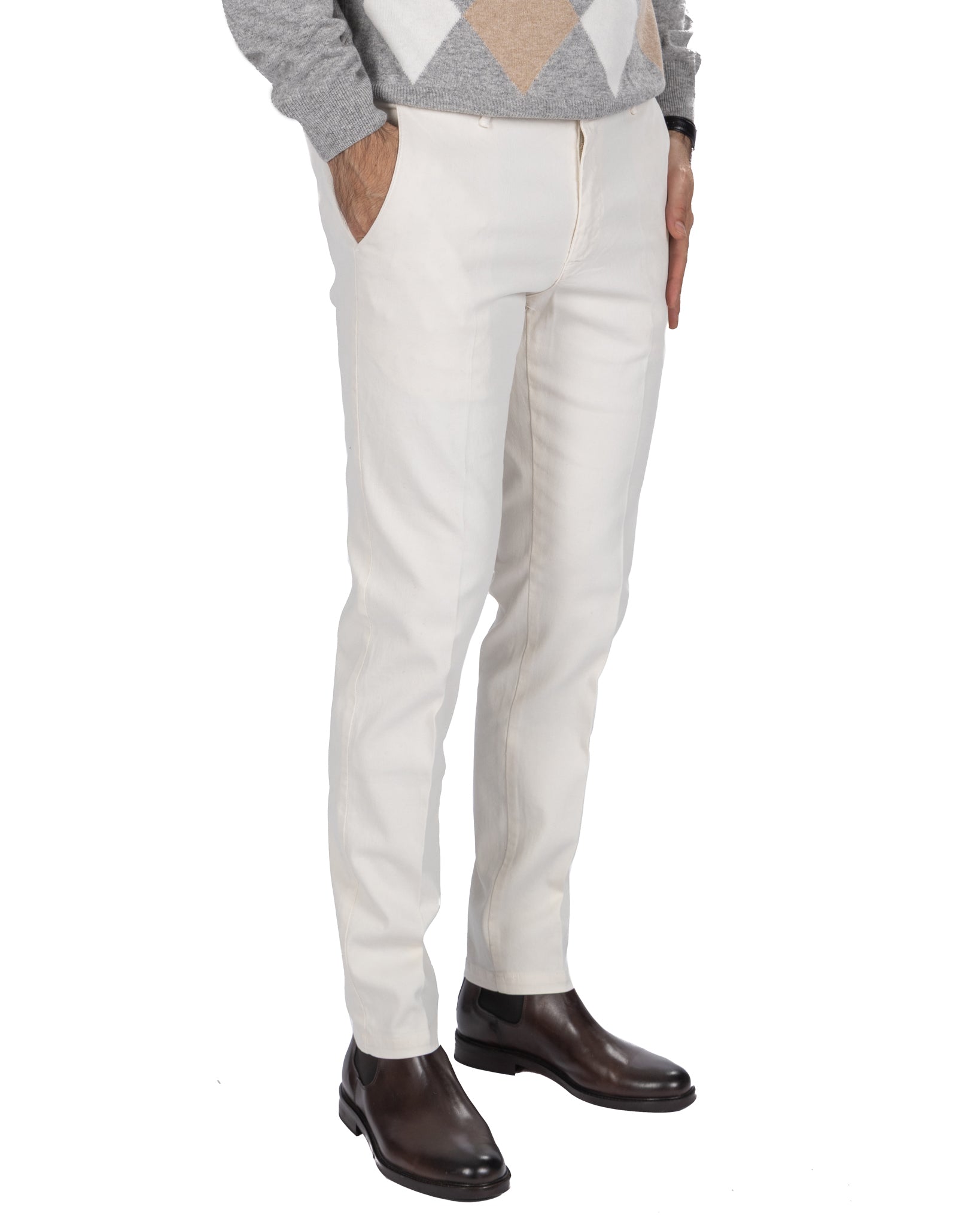 Cream-colored Jack trousers