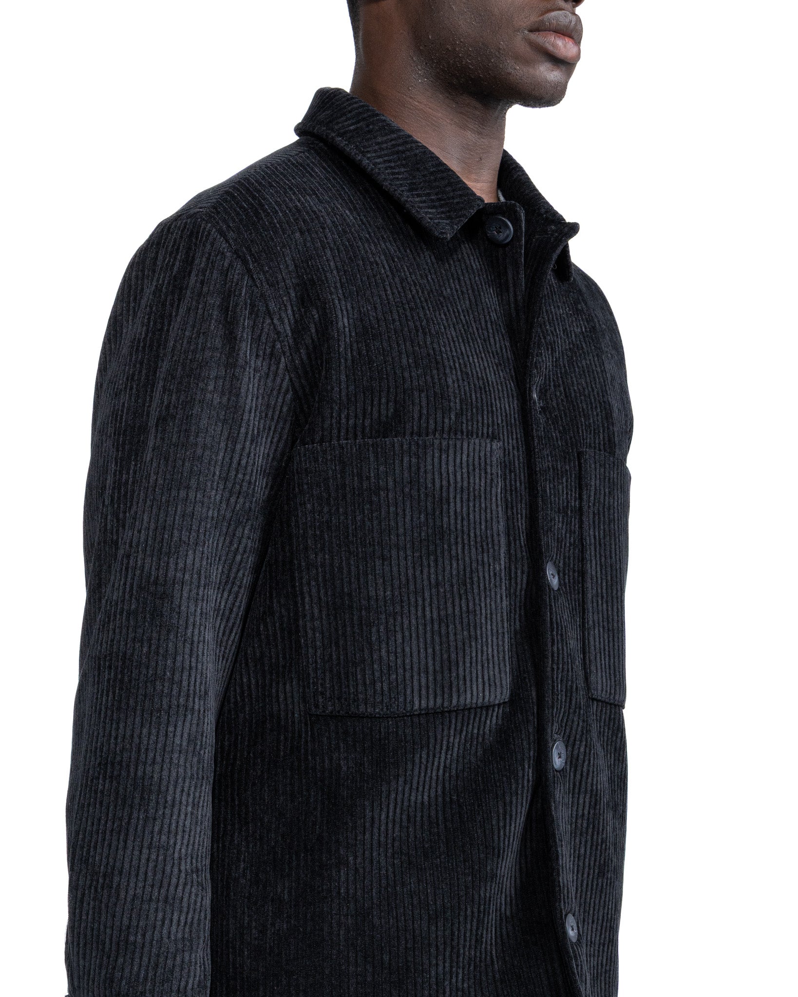 Giacca oversize Jeremie in velluto nero