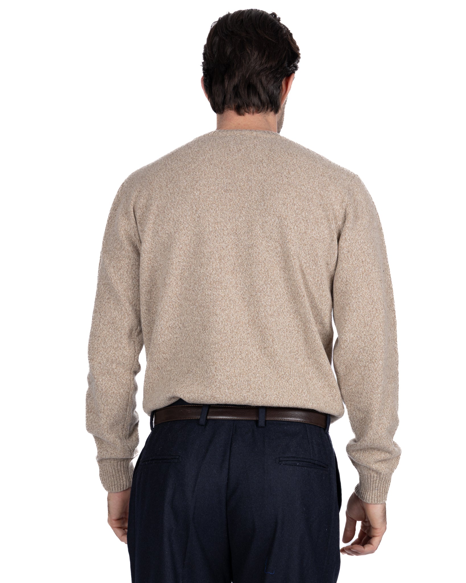 Girocollo Willie in bouclè cammello