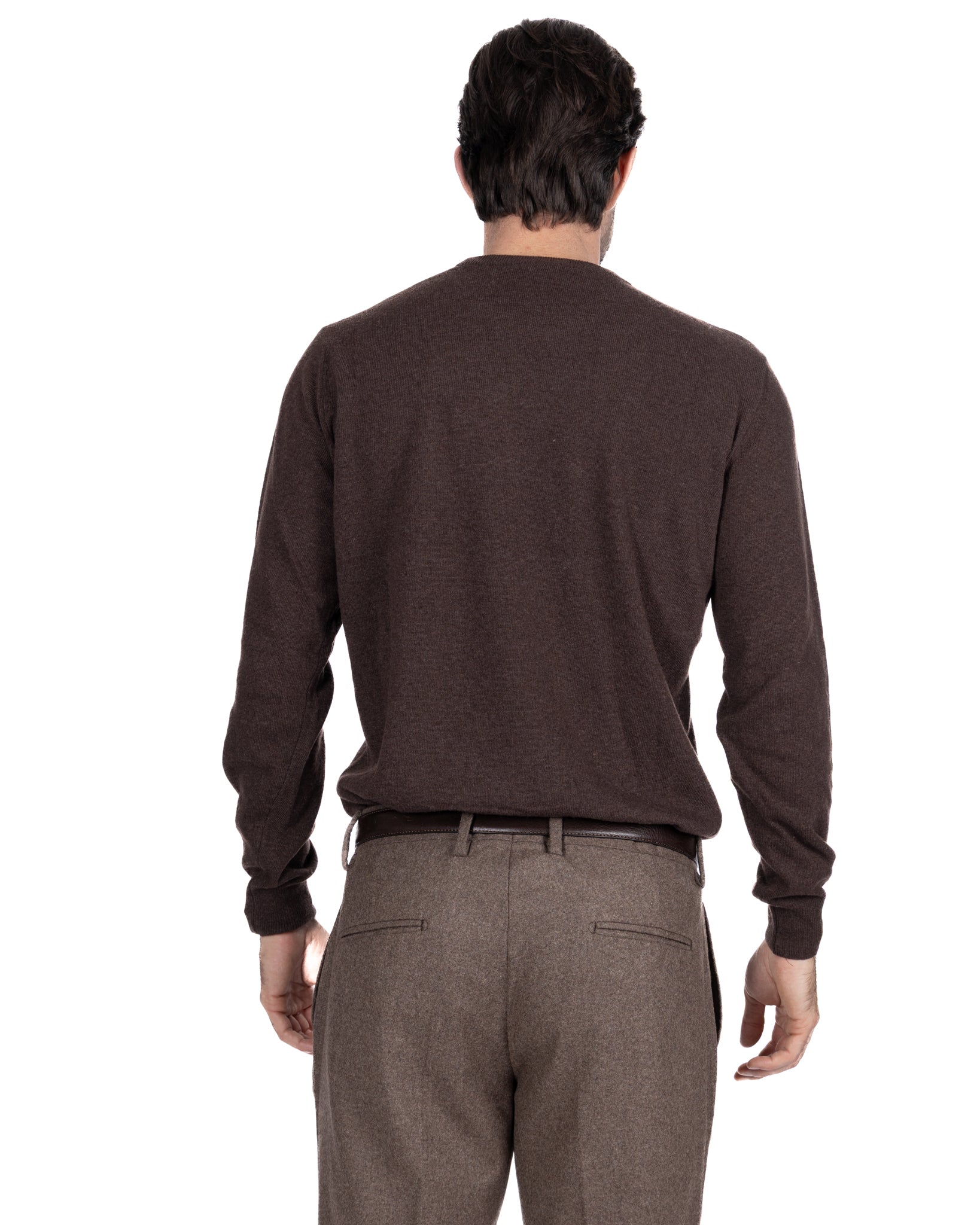 Dustin crewneck in dark cashmere blend
