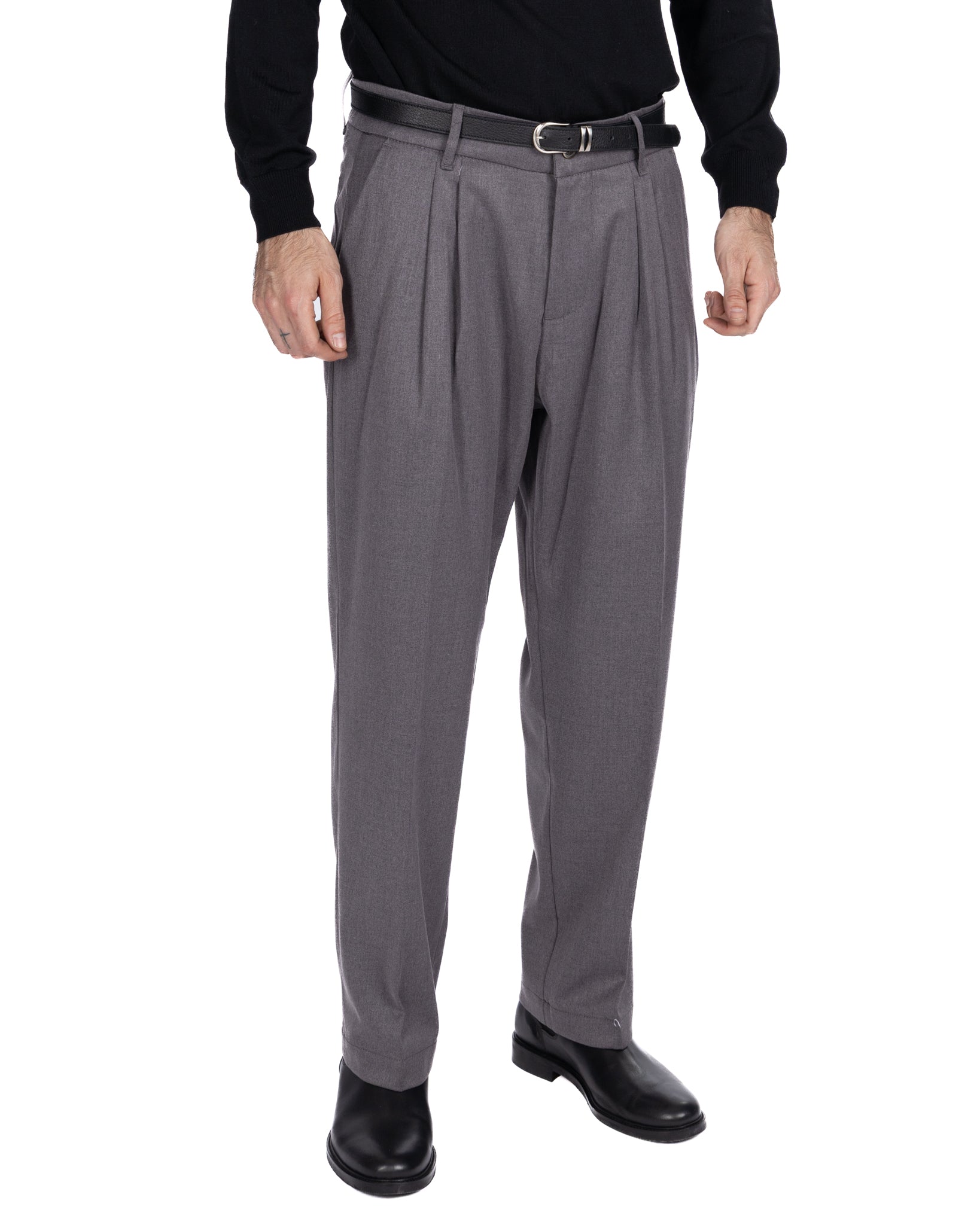 Pantalone largo Kevin antracite
