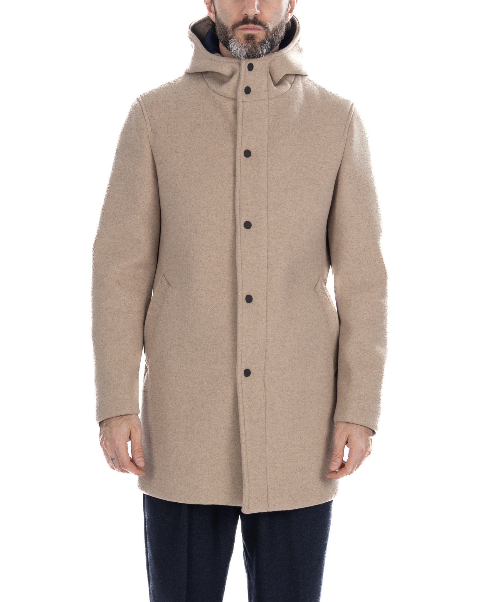 Denali jacket in beige cloth