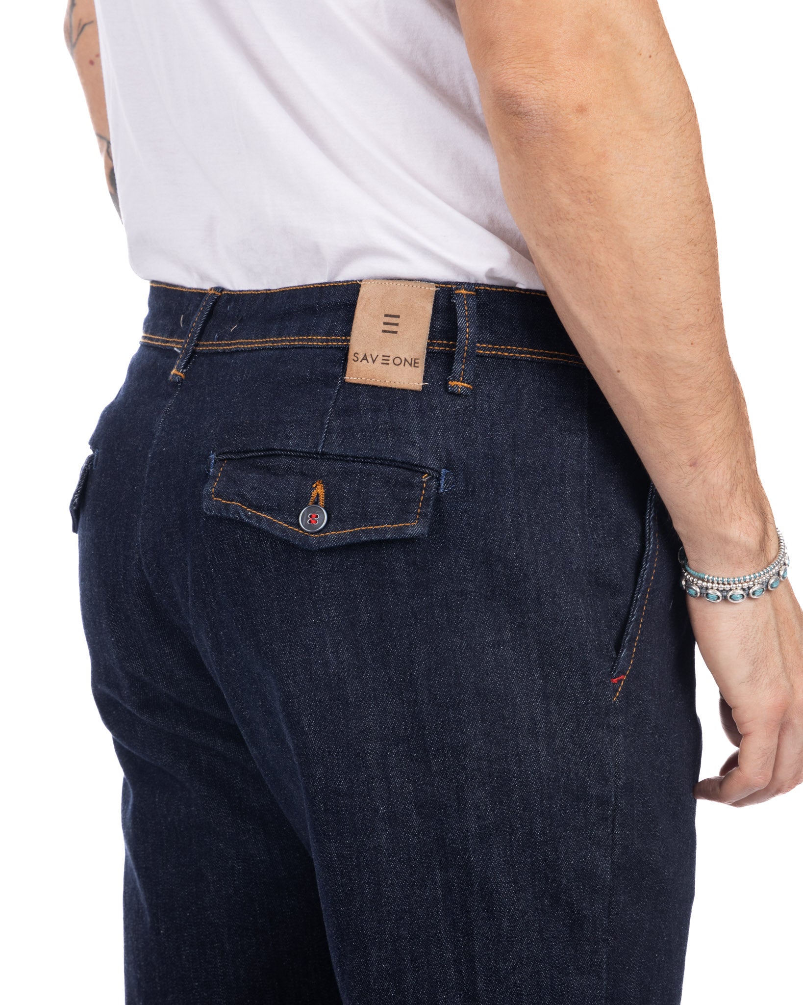 Orleans - jeans tasca america lavaggio zero