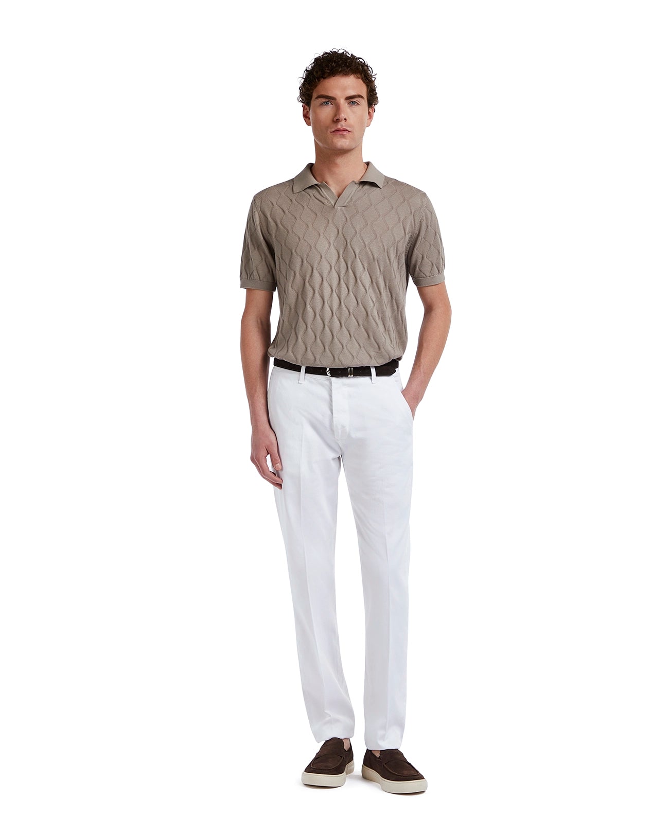 Bill - pantalones blindados blancos
