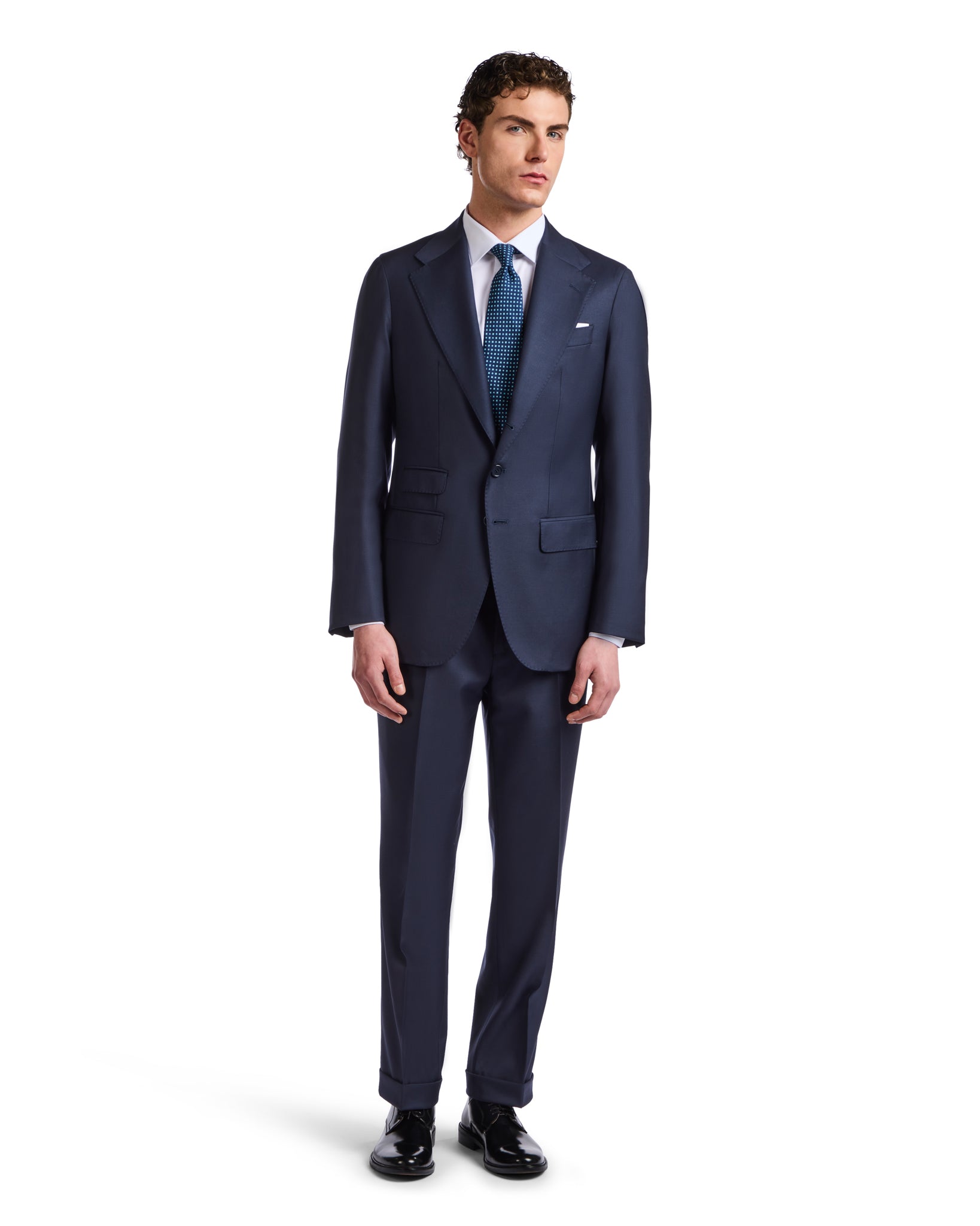 Traje Perennial Vitale Barberis Canonico azul