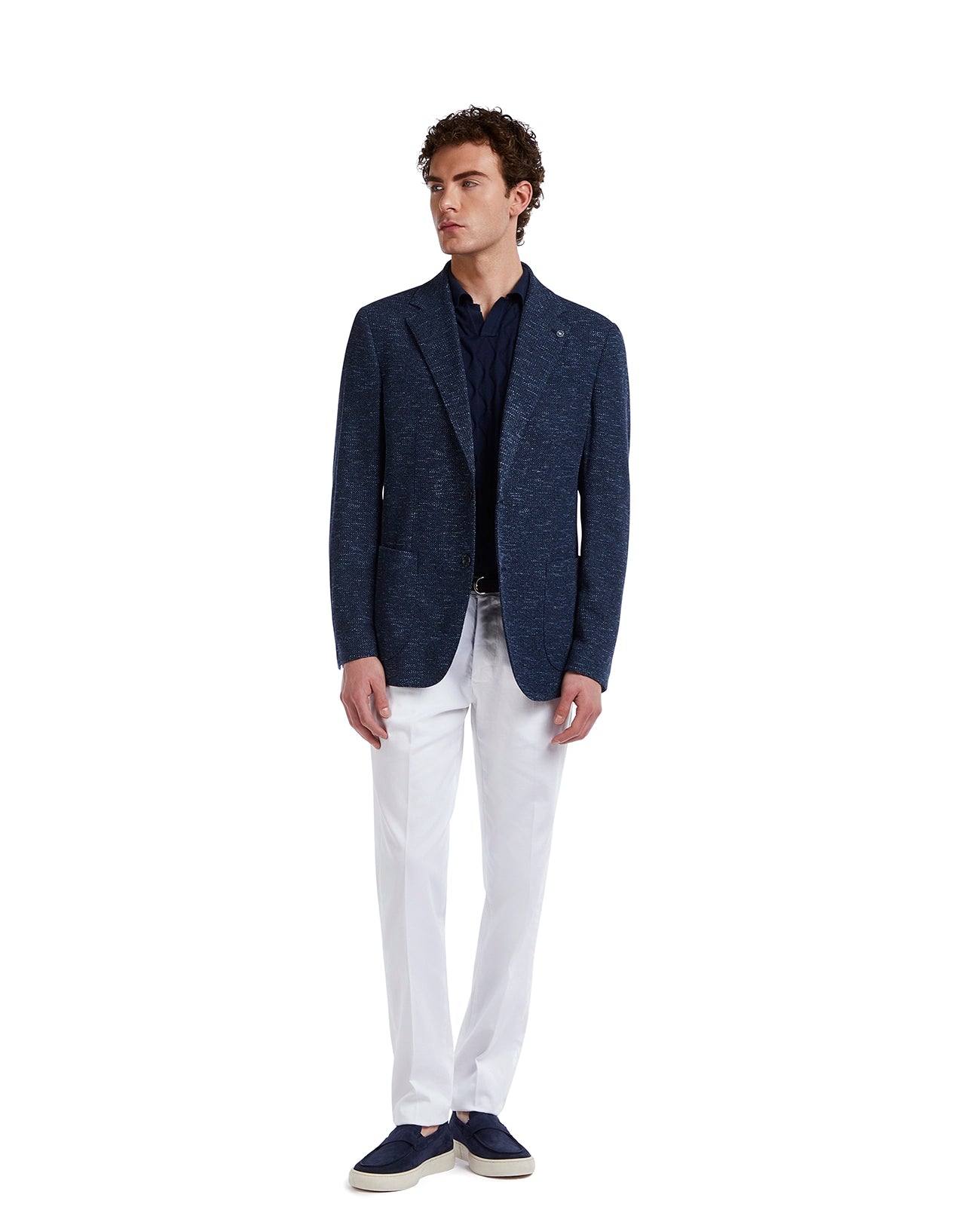 Erice mottled blue jacket