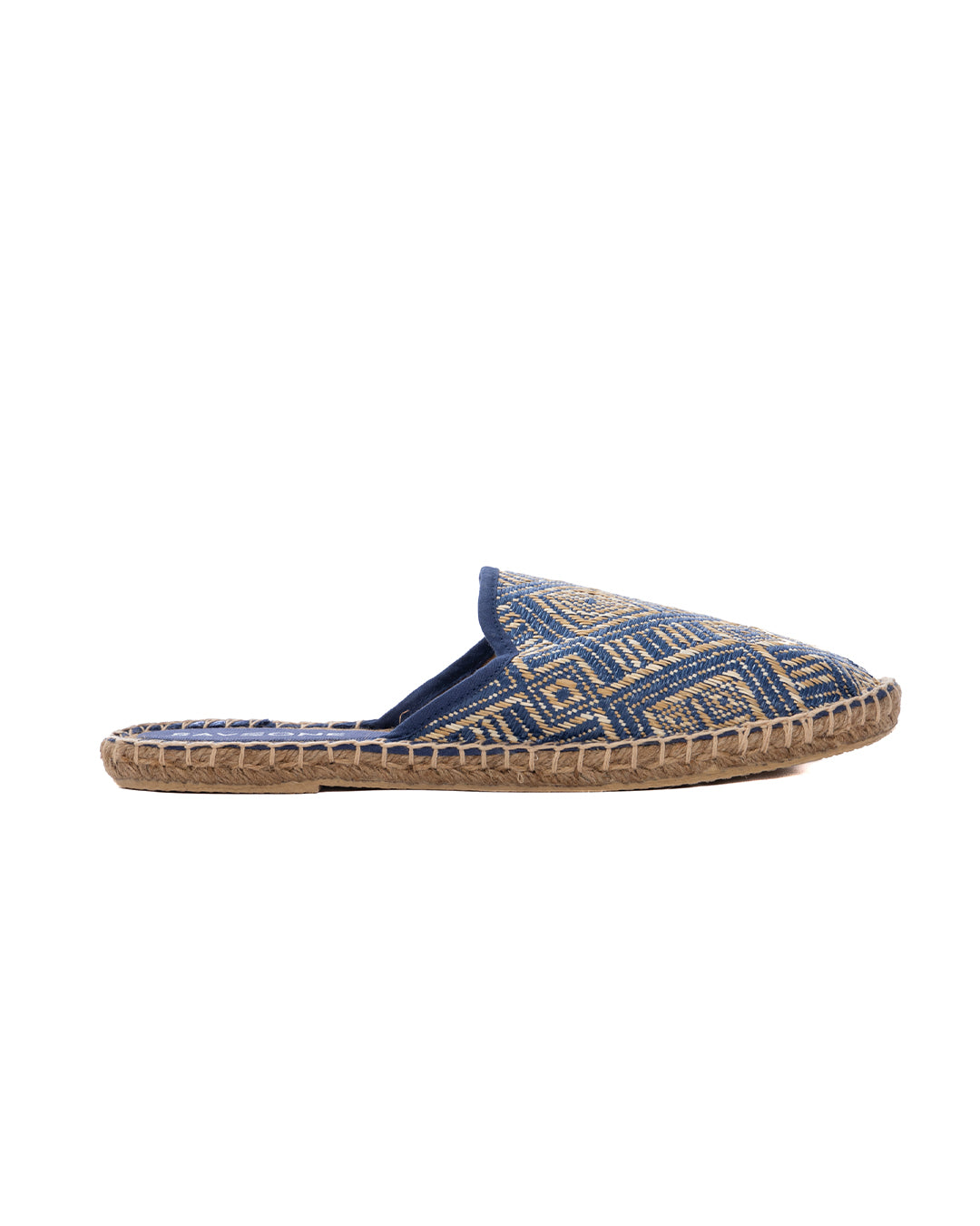 Portofino - mules alpargatas étnicas azules
