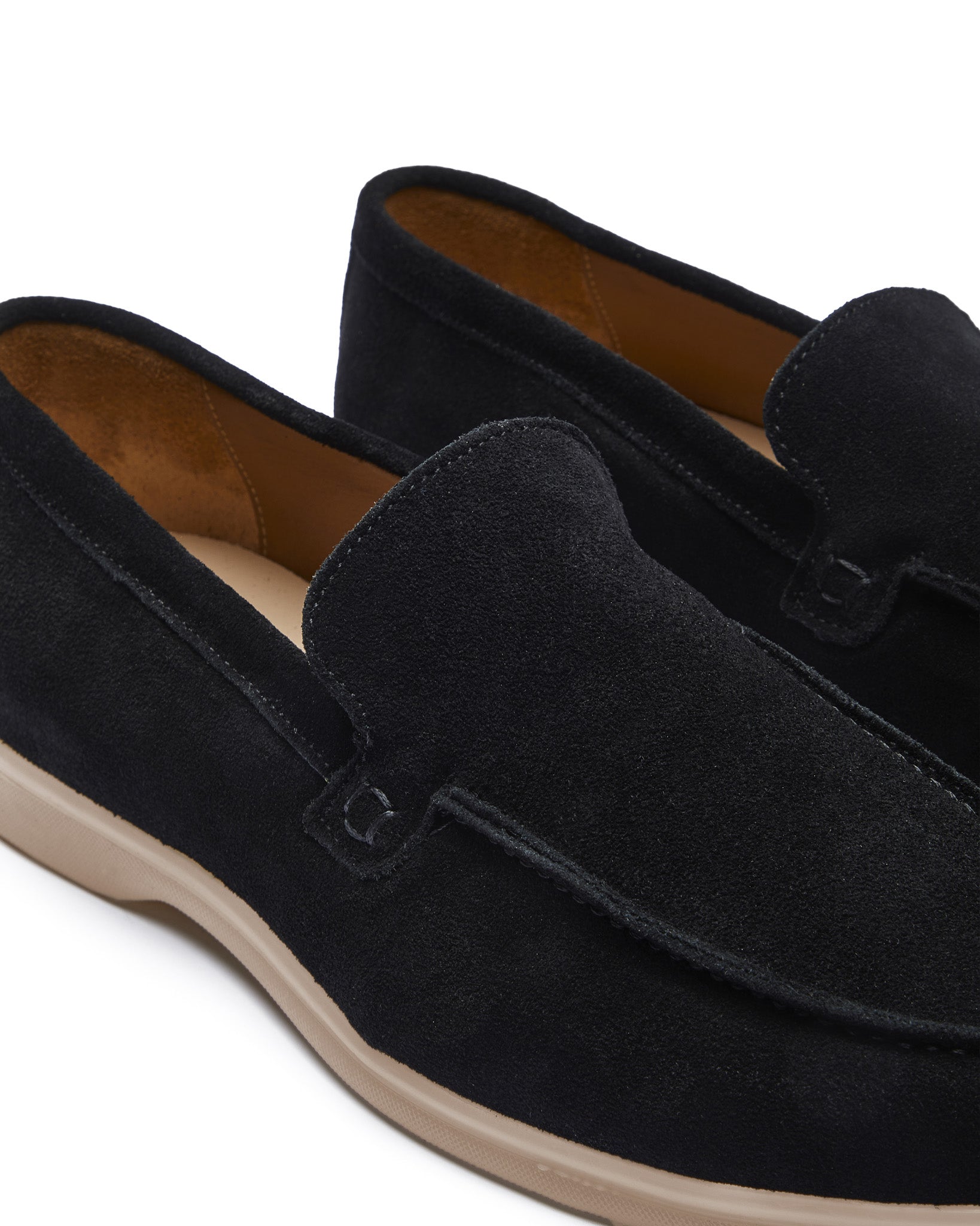 Valeri black suede moccasin