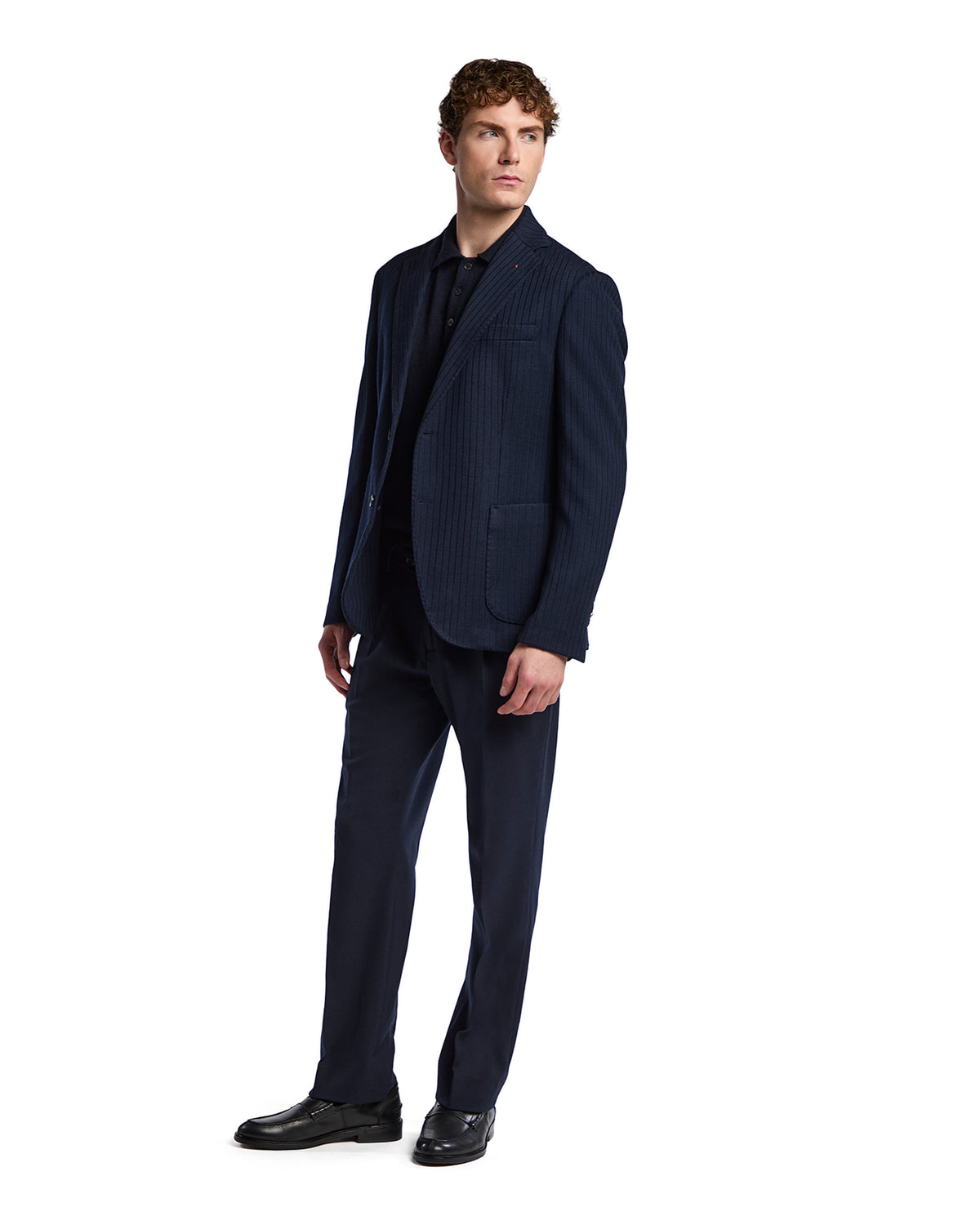 Verti blue pinstripe jacket