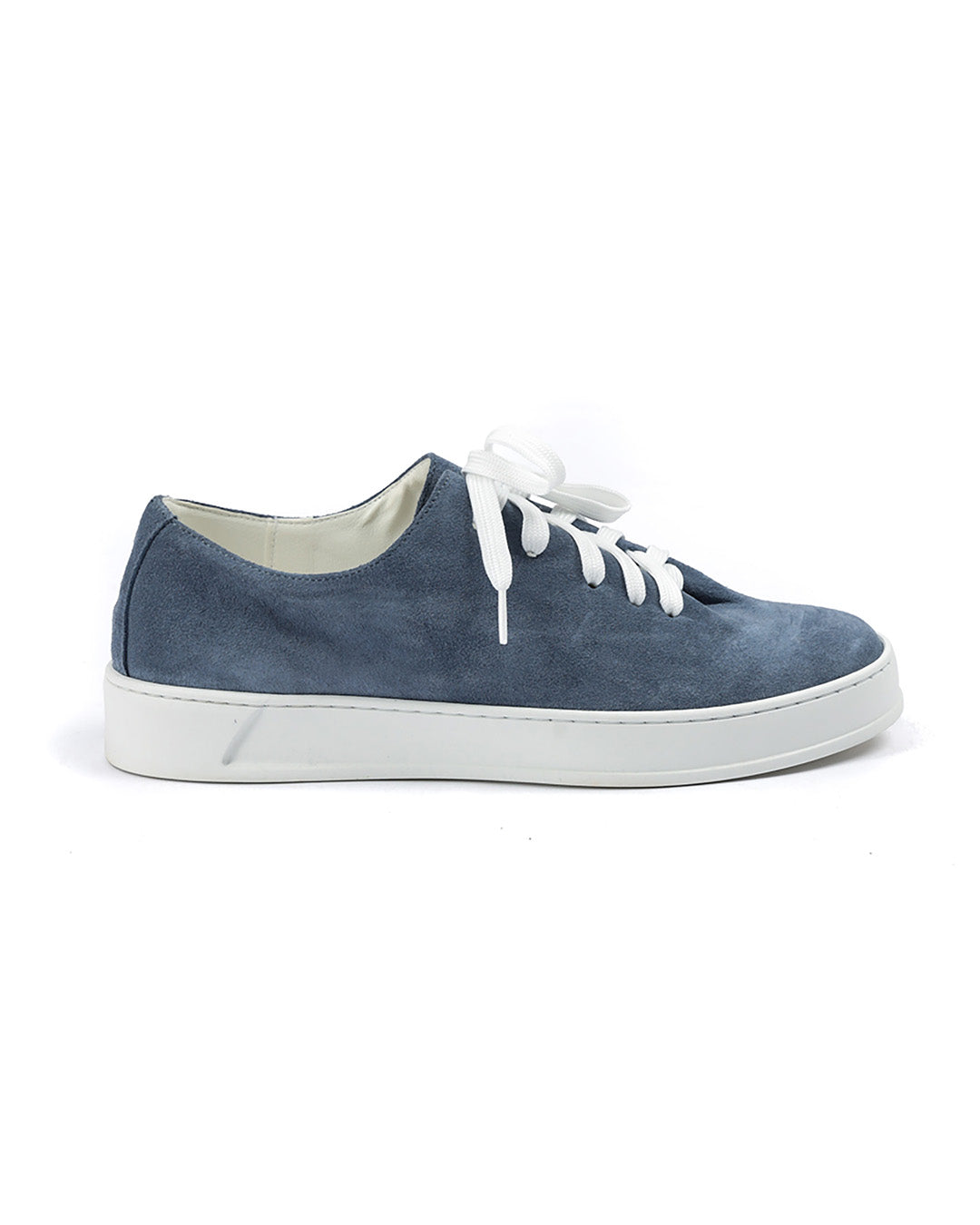 Steph - Sneakers scamosciata denim