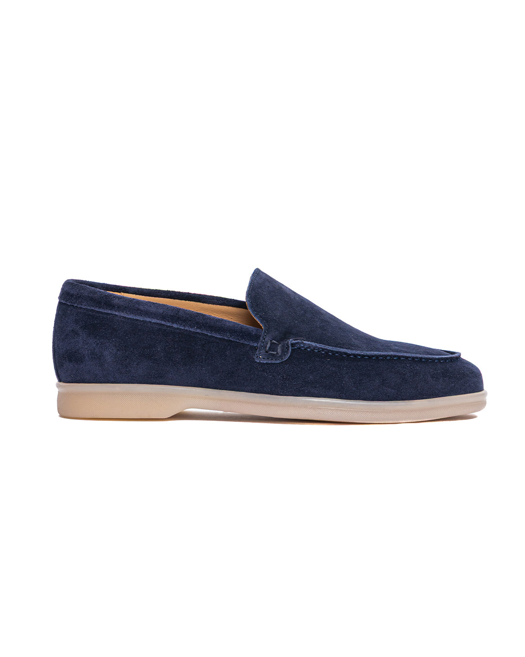 Valeri - blue suede moccasin